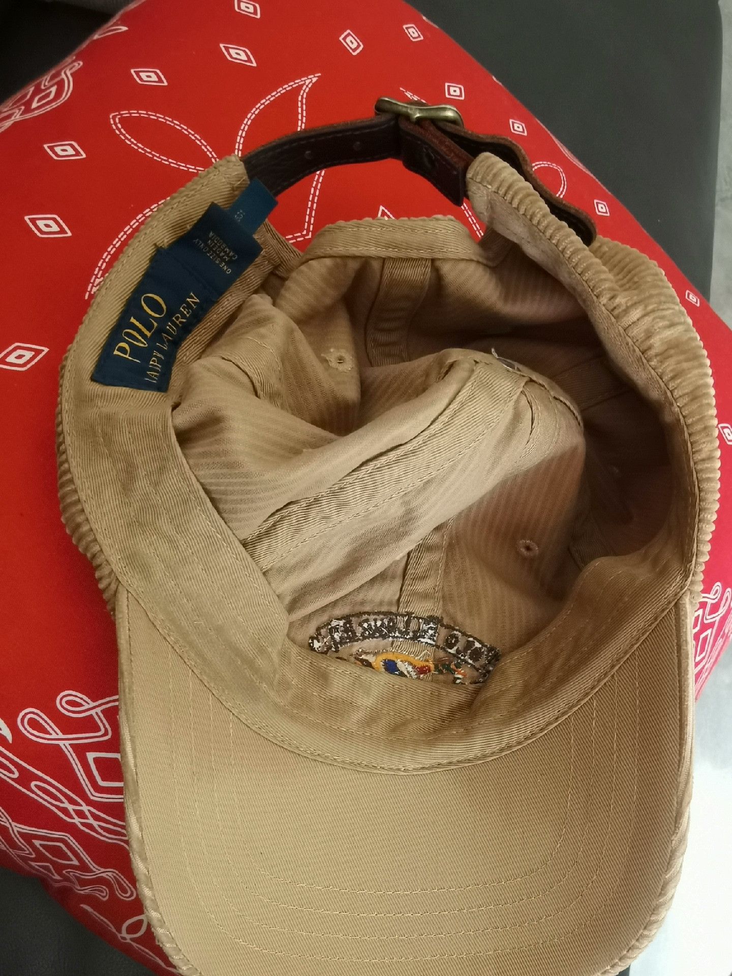 RRL Ralph Lauren Ralph Lauren Duck Corduroy Cap Size ONE SIZE - 8 Thumbnail