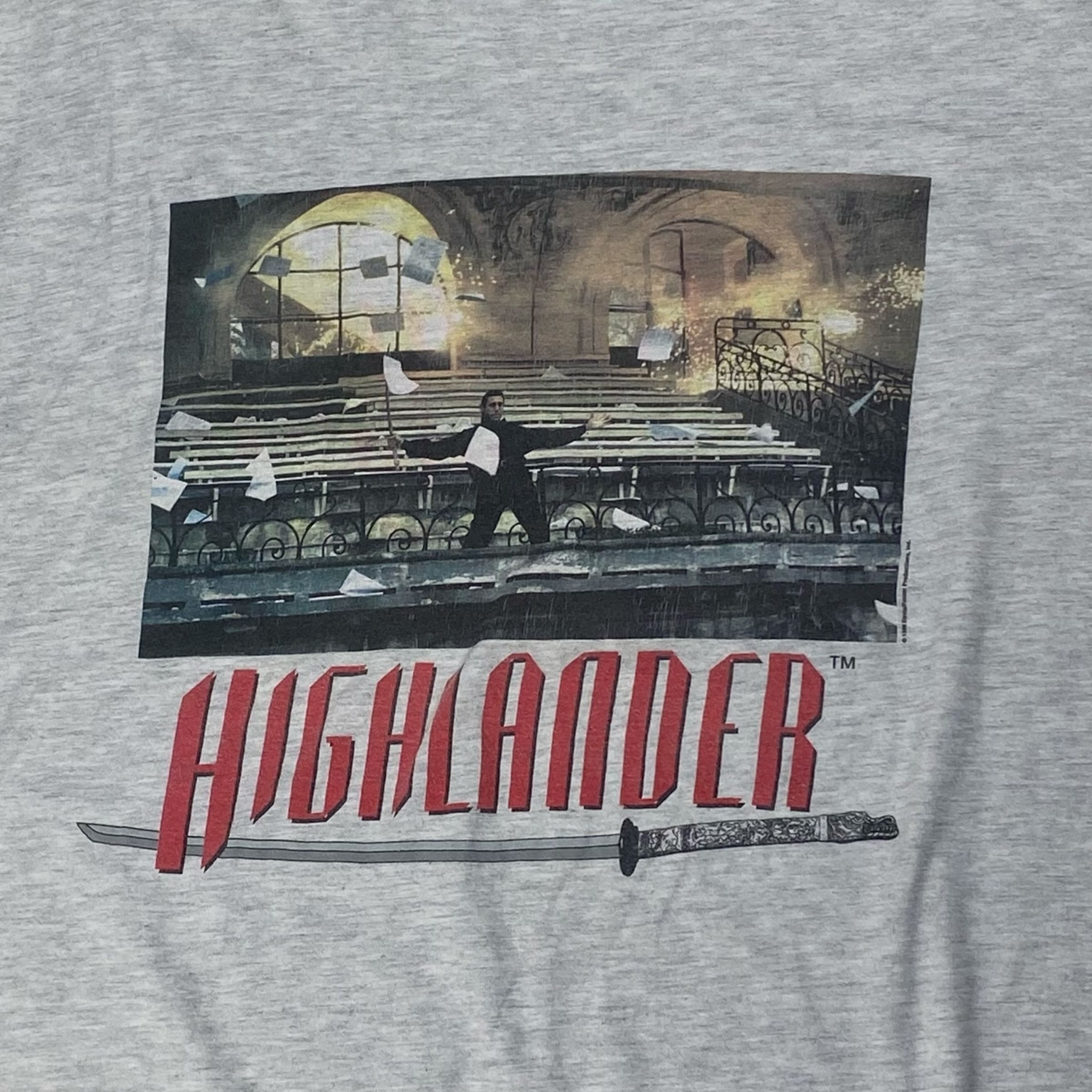Vintage creditee 90s T-Shirt Gray Size XL Size US XL / EU 56 / 4 - 4 Thumbnail