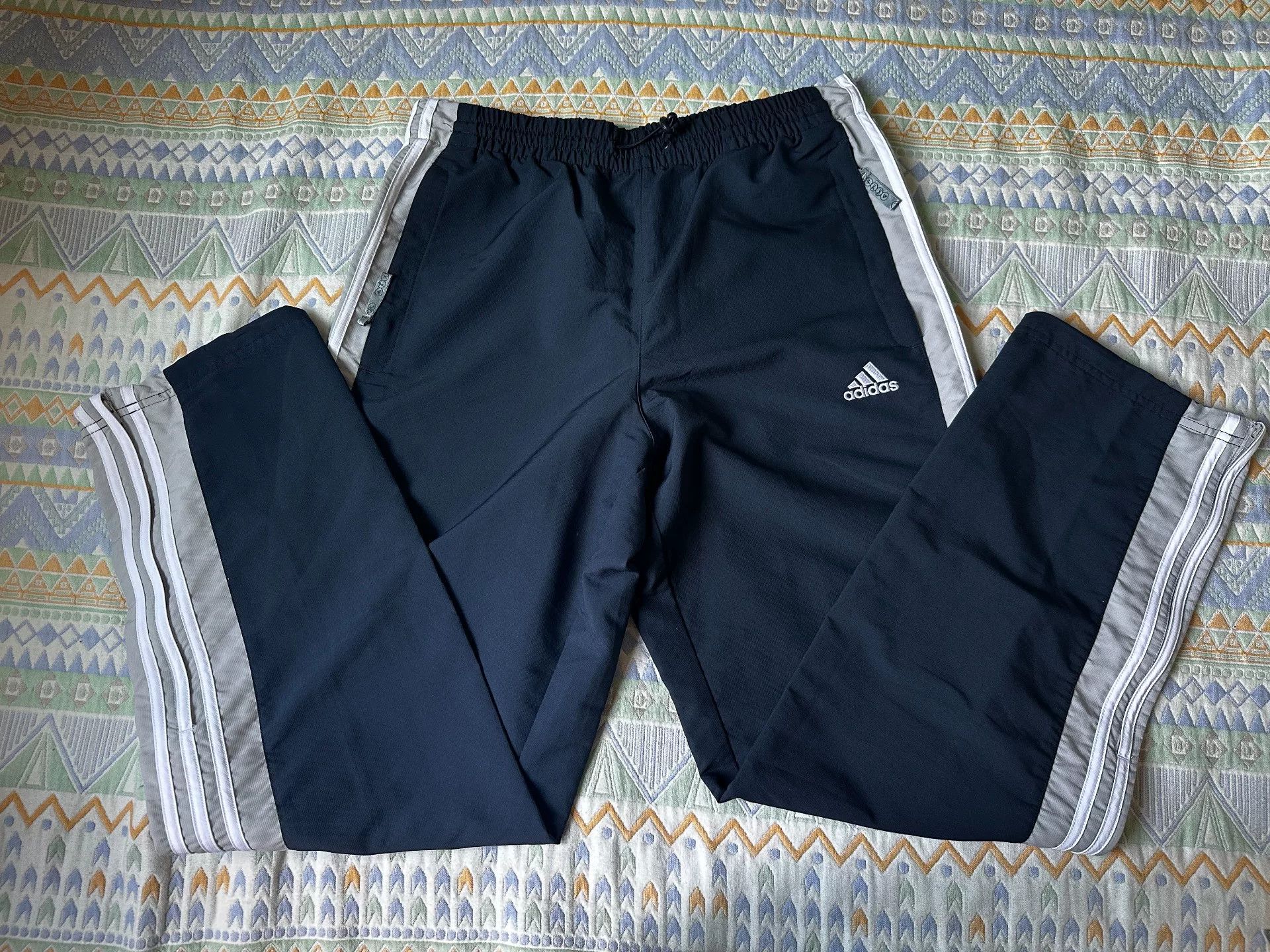 Other Vintage 00s Adidas Retro Track Pants Size US 32 / EU 48 - 2 Thumbnail