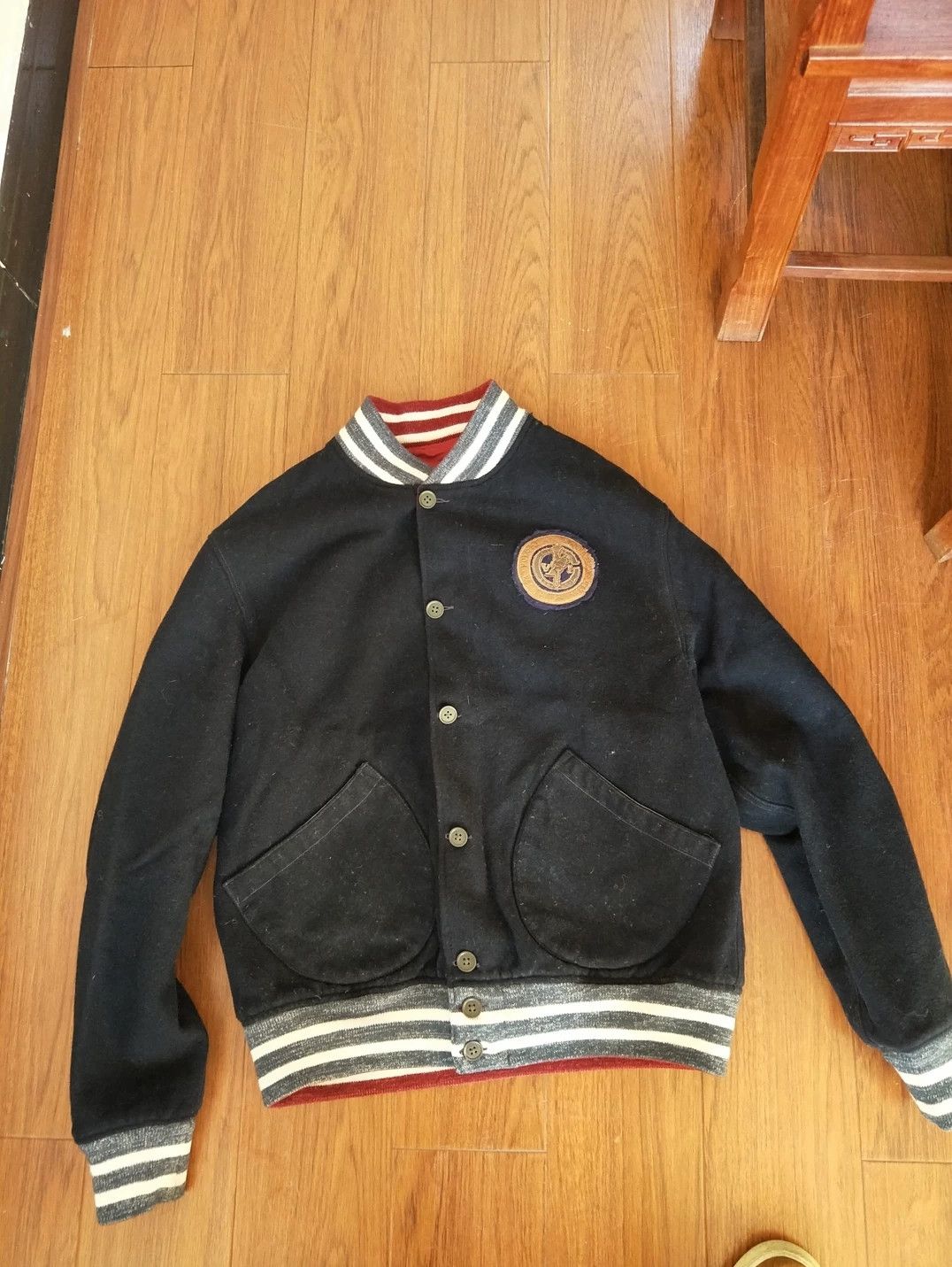 RRL Ralph Lauren RRL Ralph Lauren Vintage Wool Reversible Jacket Size US M / EU 48-50 / 2 - 9 Thumbnail