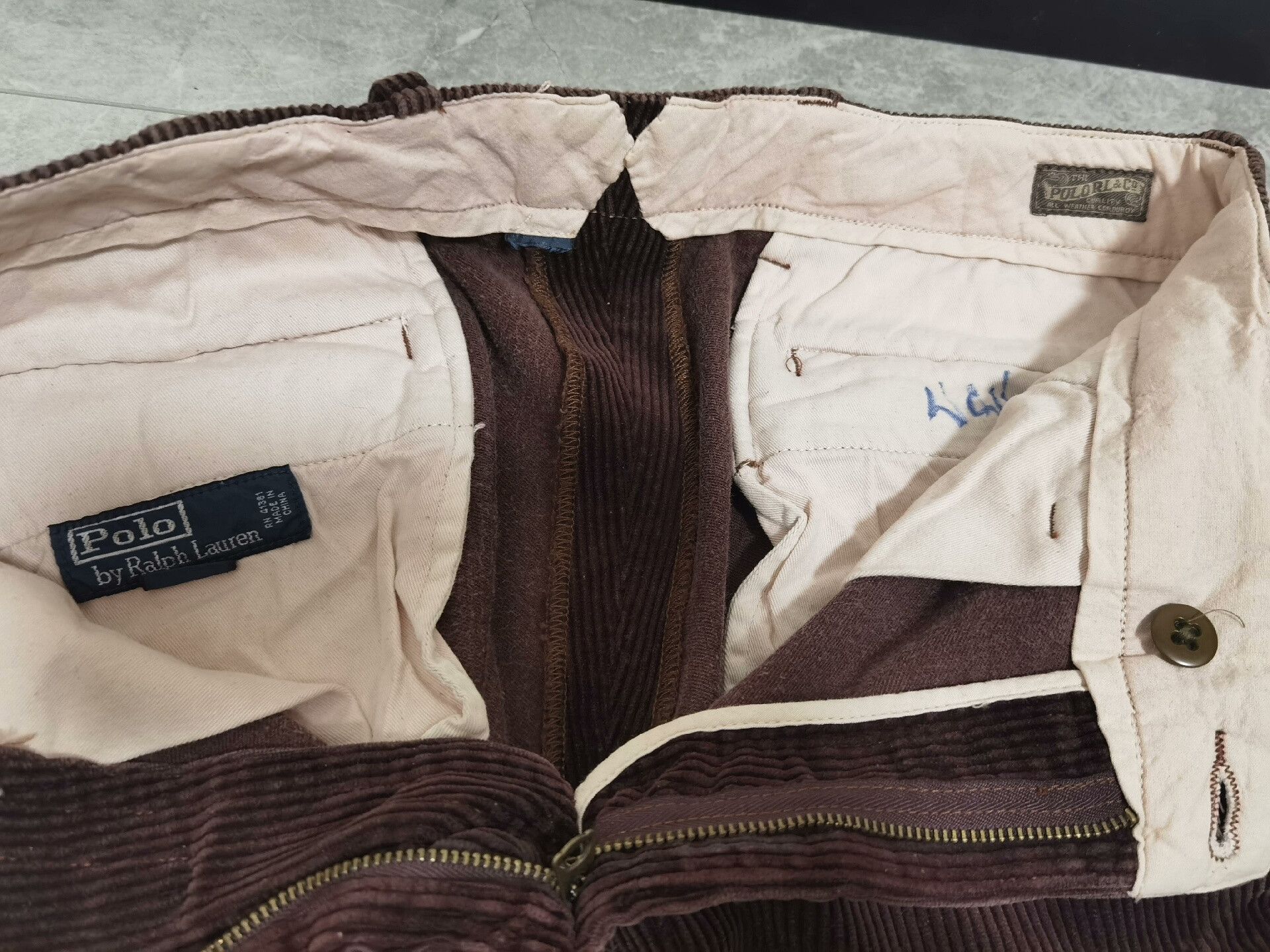 RRL Ralph Lauren RRL Corduroy Hunting Work Trousers Size US 30 / EU 46 - 7 Thumbnail