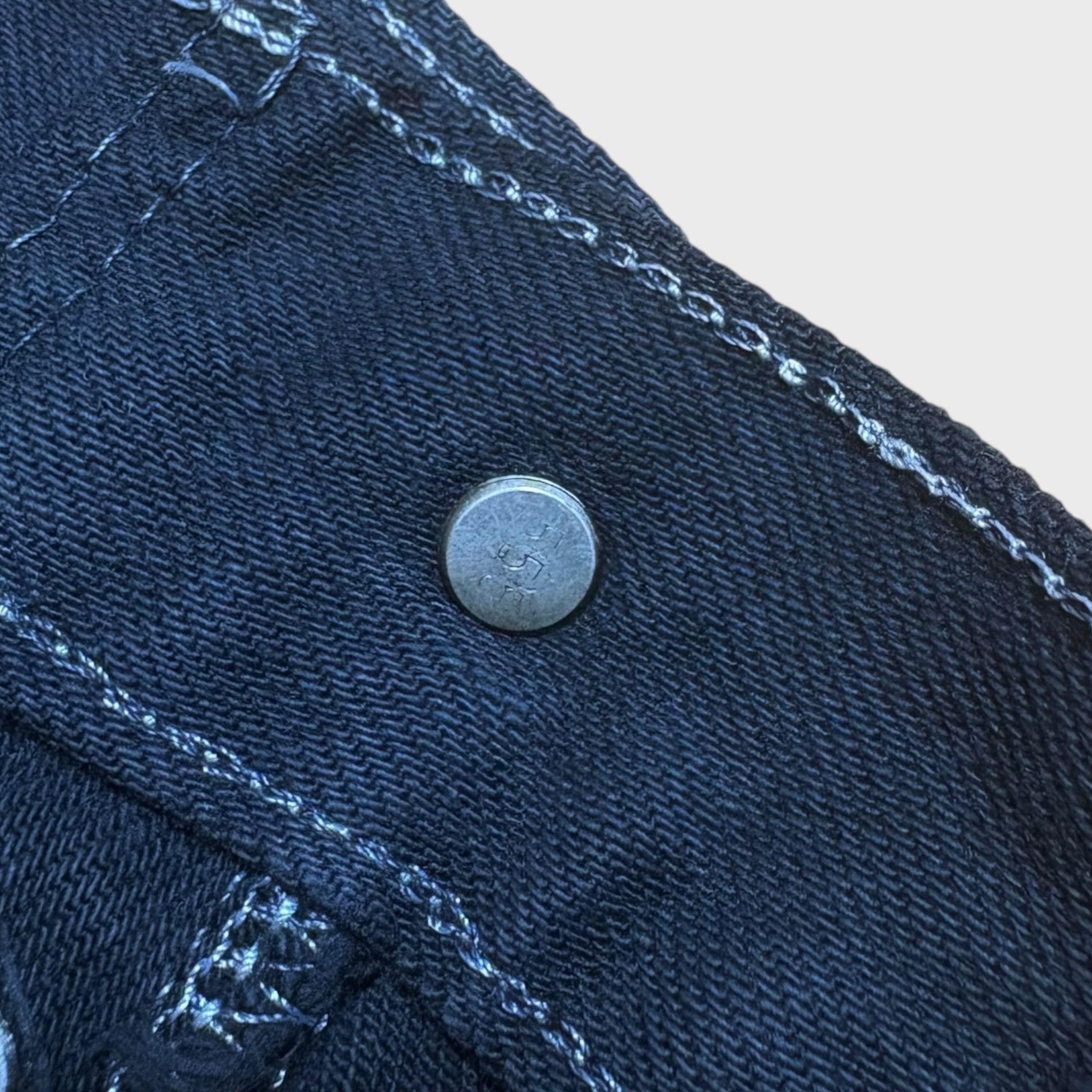 Levi's Levi's 501XX Black Denim Pants 00s USA Size W30xL30 Size US 30 / EU 46 - 5 Thumbnail