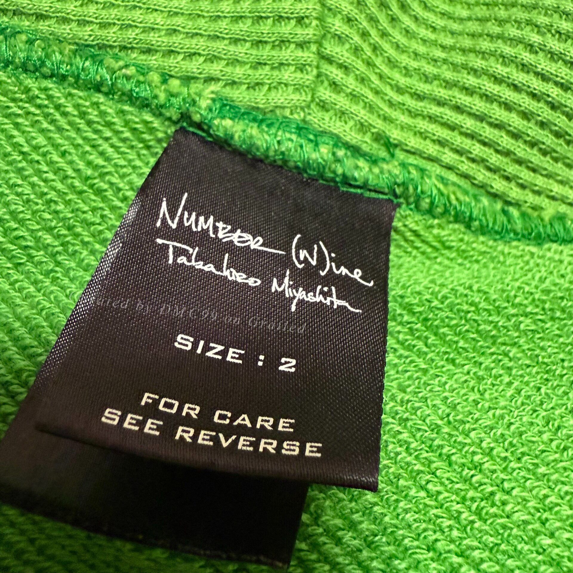 Number (N)ine Number (n)ine 06SS Garment Size US M / EU 48-50 / 2 - 5 Thumbnail