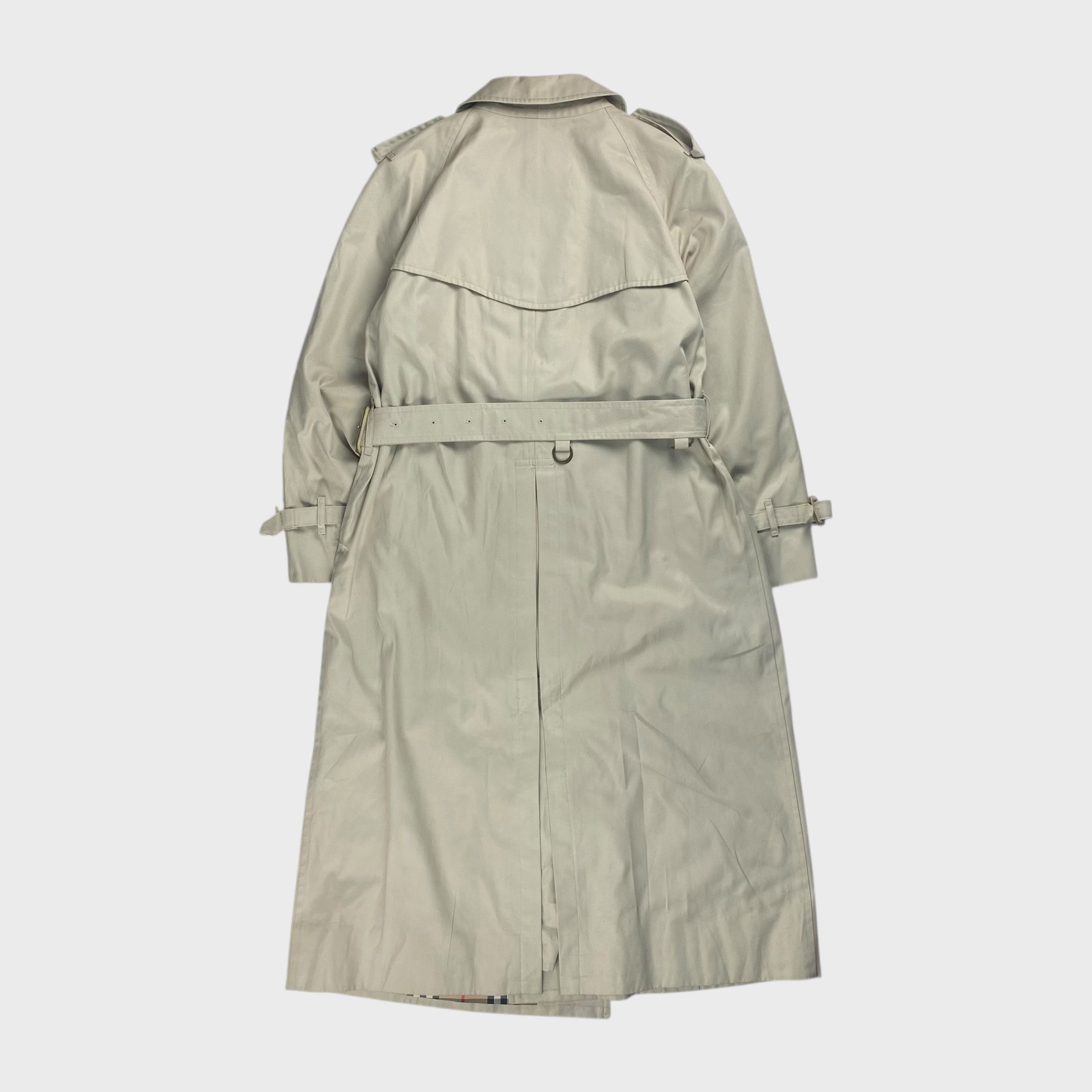 Vintage Burberrys' 90s Trench Coat White Size S Size US S / EU 44-46 / 1 - 2 Thumbnail