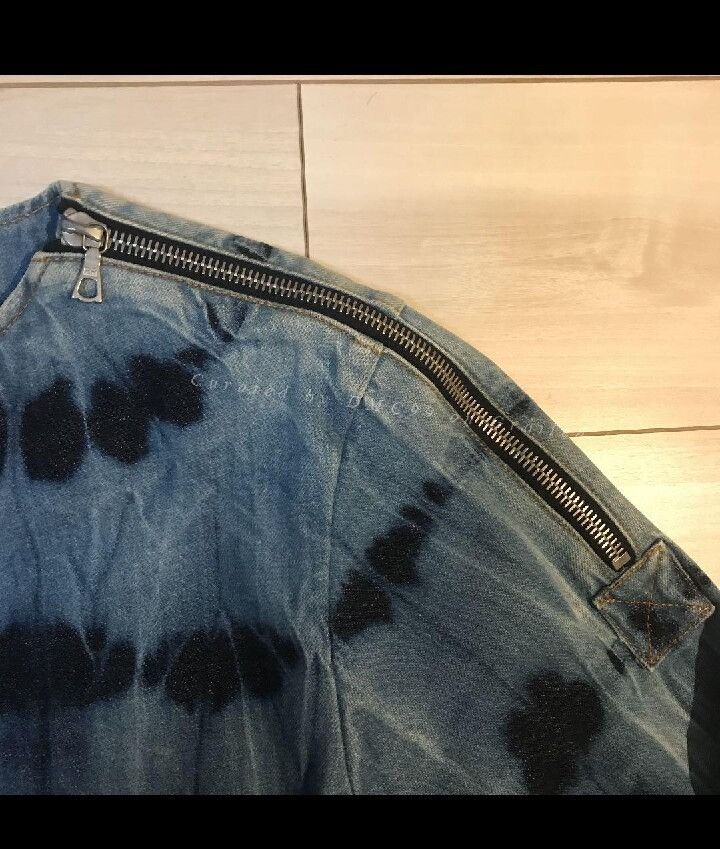 Dries Van Noten Dries Van Noten 14AW Denim Tie-Dye Jacket Size US S / EU 44-46 / 1 - 3 Thumbnail