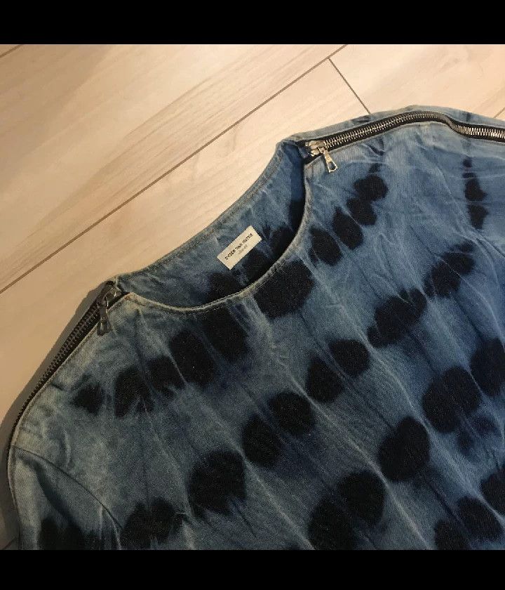 Dries Van Noten Dries Van Noten 14AW Denim Tie-Dye Jacket Size US S / EU 44-46 / 1 - 6 Thumbnail