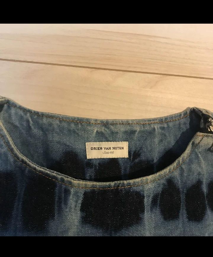 Dries Van Noten Dries Van Noten 14AW Denim Tie-Dye Jacket Size US S / EU 44-46 / 1 - 2 Thumbnail
