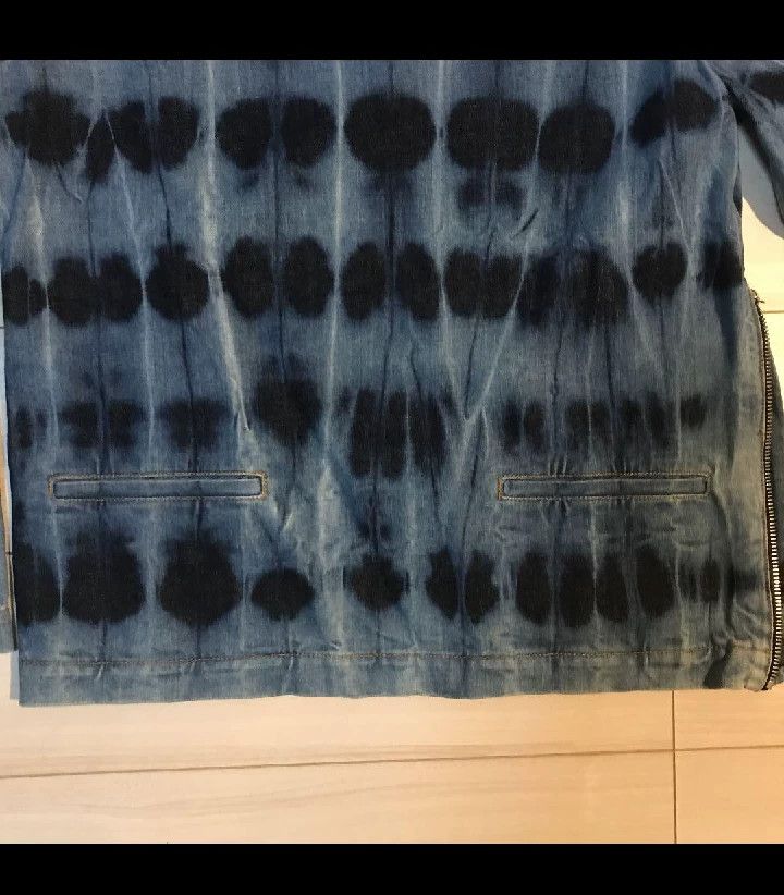 Dries Van Noten Dries Van Noten 14AW Denim Tie-Dye Jacket Size US S / EU 44-46 / 1 - 4 Thumbnail