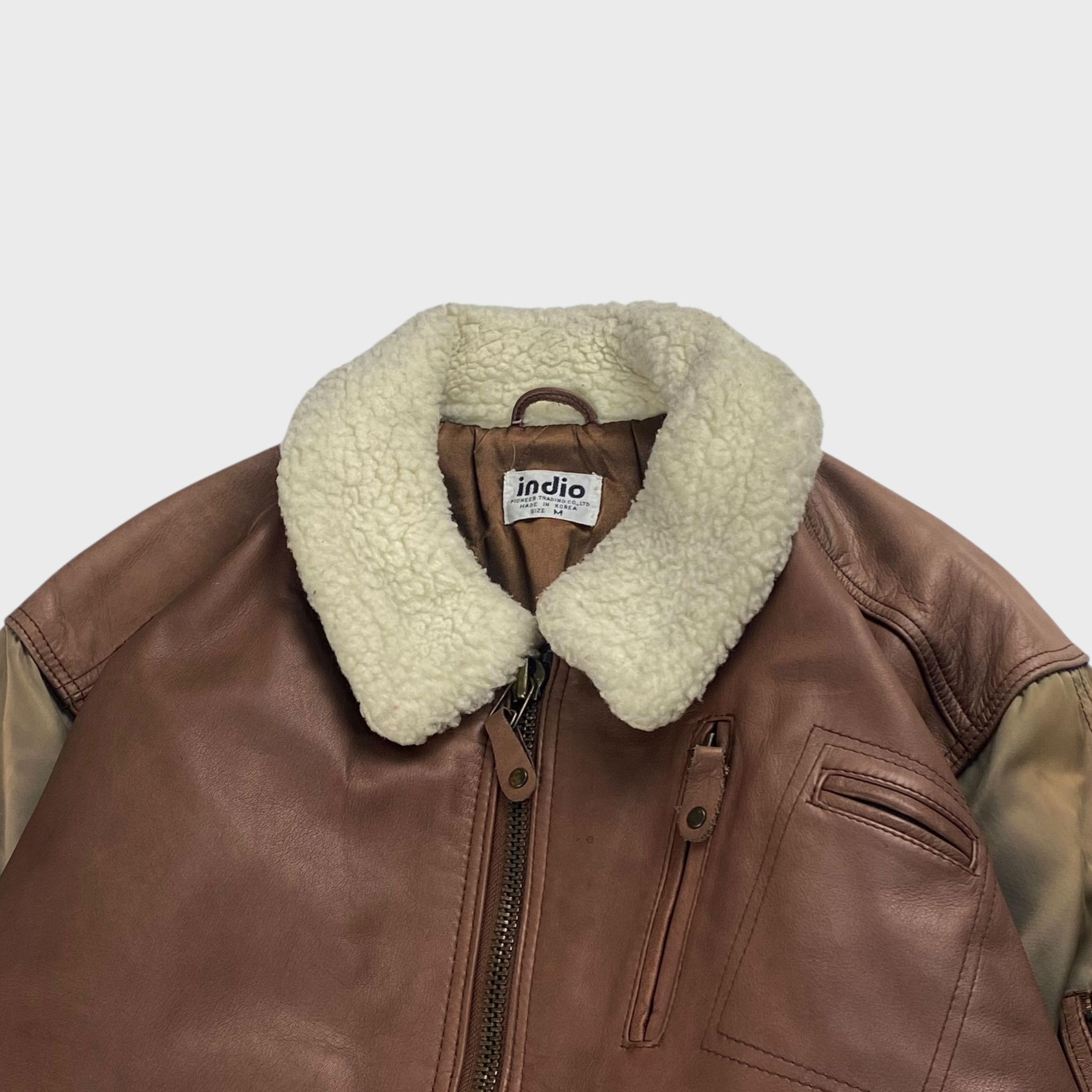 Vintage indio Leather Jacket Size M Size US M / EU 48-50 / 2 - 5 Thumbnail