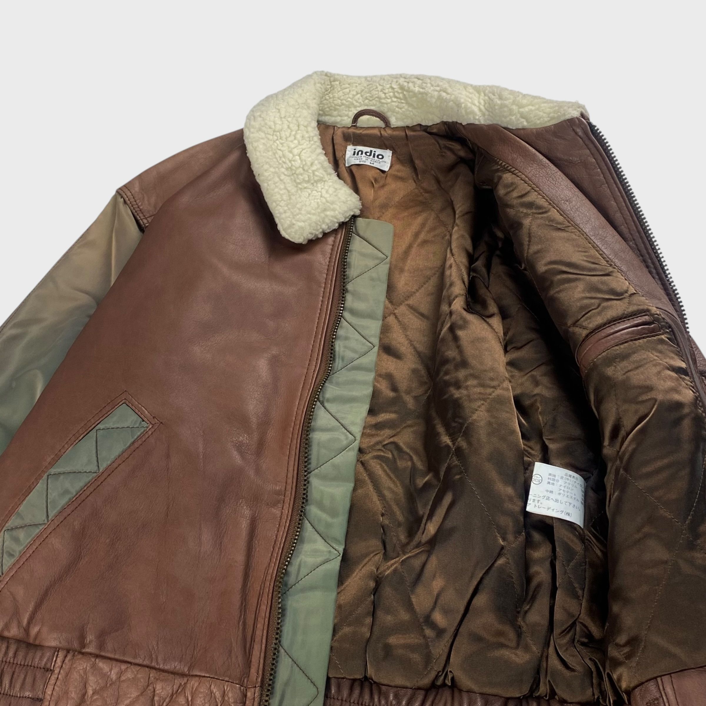 Vintage indio Leather Jacket Size M Size US M / EU 48-50 / 2 - 4 Thumbnail