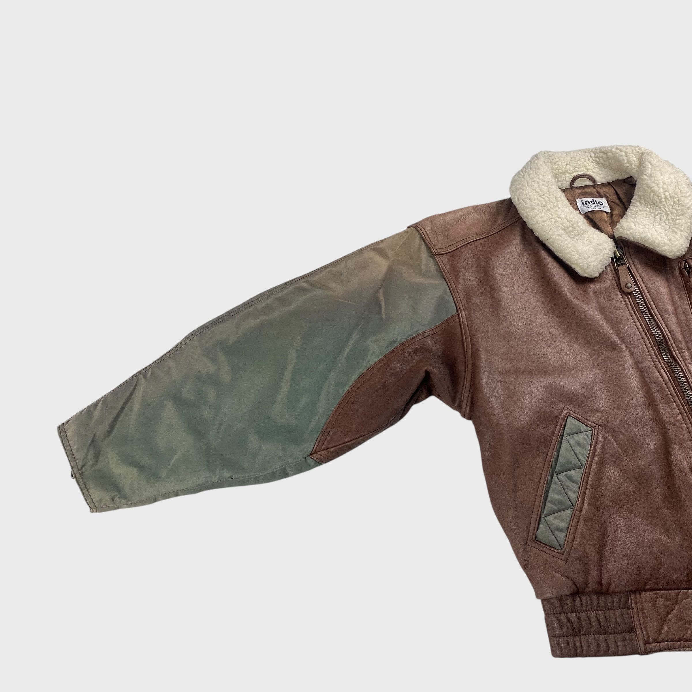 Vintage indio Leather Jacket Size M Size US M / EU 48-50 / 2 - 3 Thumbnail