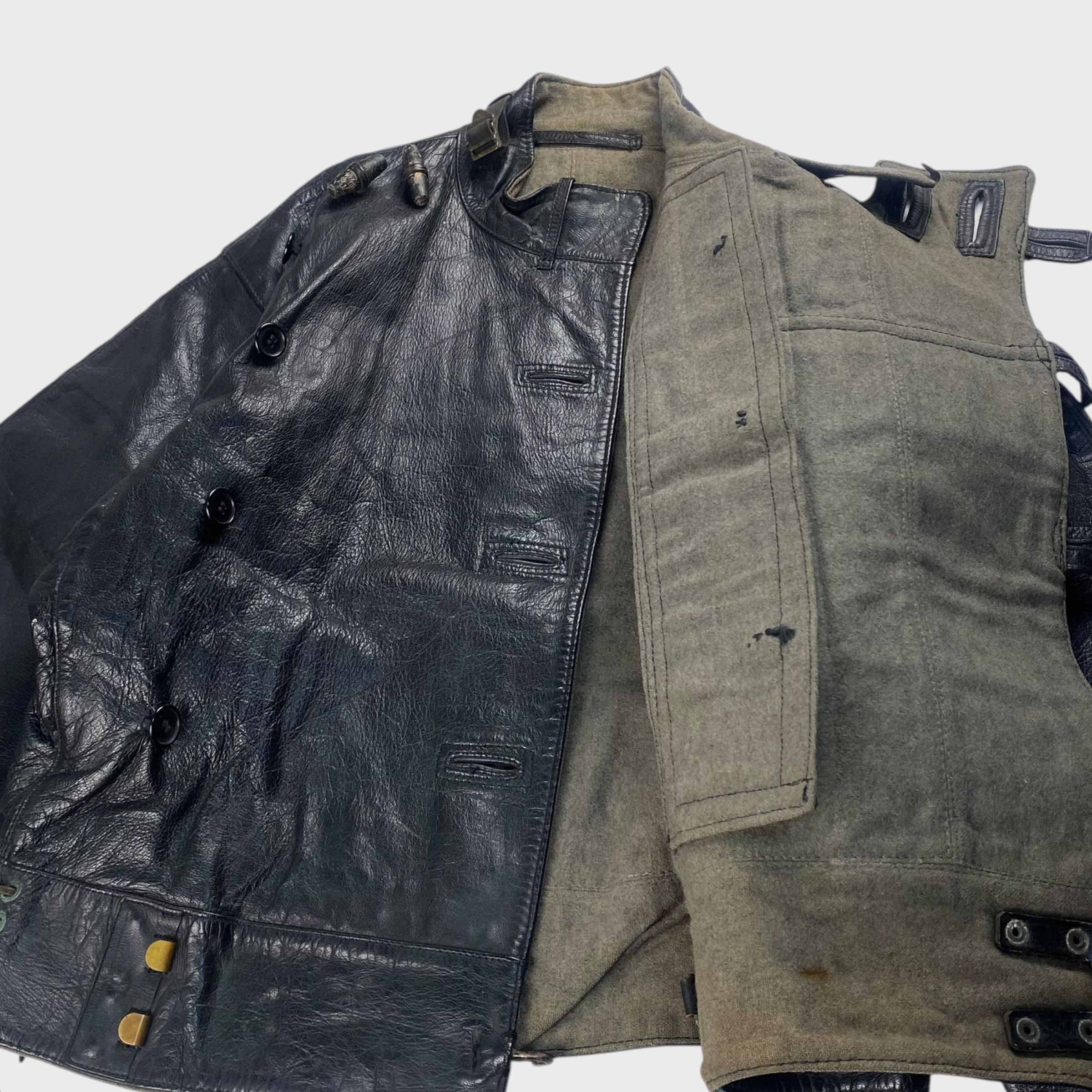 Japanese Brand () Leather Jacket Black Size L Size US L / EU 52-54 / 3 - 4 Thumbnail