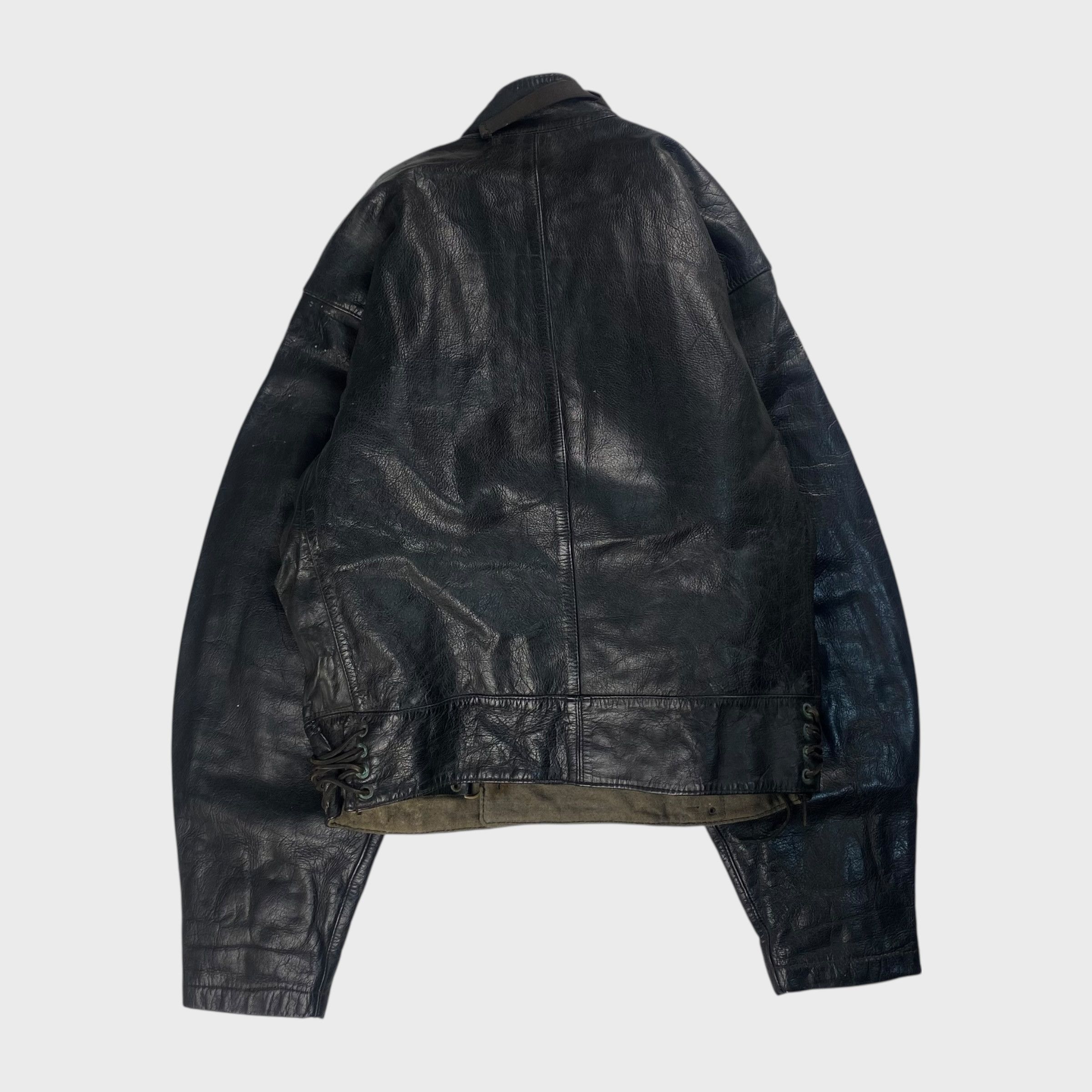 Japanese Brand () Leather Jacket Black Size L Size US L / EU 52-54 / 3 - 2 Thumbnail