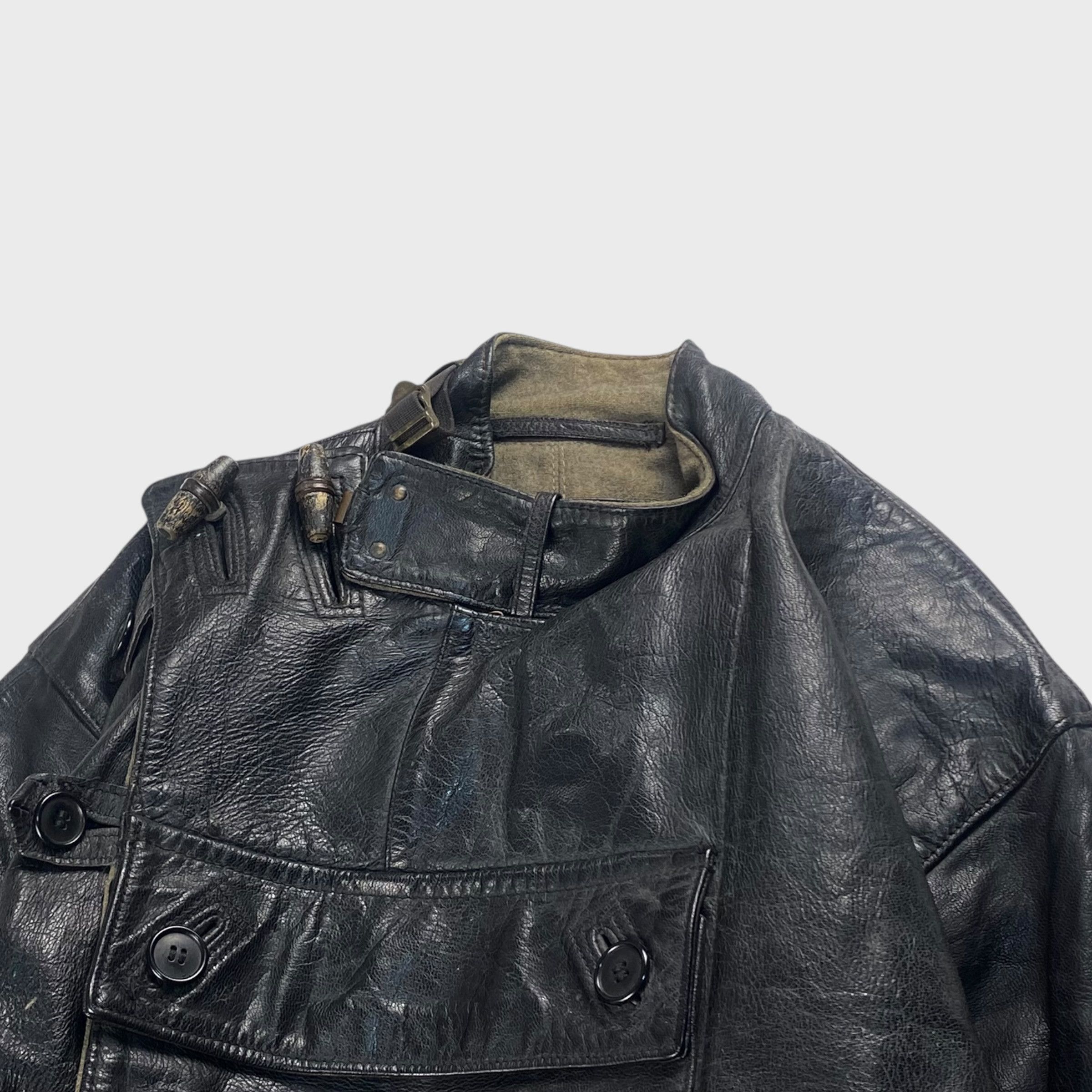 Japanese Brand () Leather Jacket Black Size L Size US L / EU 52-54 / 3 - 5 Thumbnail