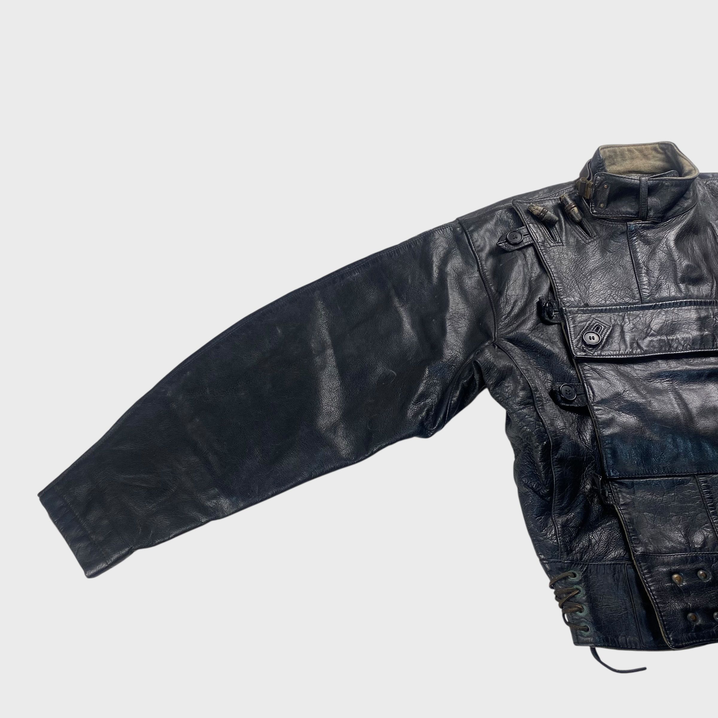Japanese Brand () Leather Jacket Black Size L Size US L / EU 52-54 / 3 - 3 Thumbnail