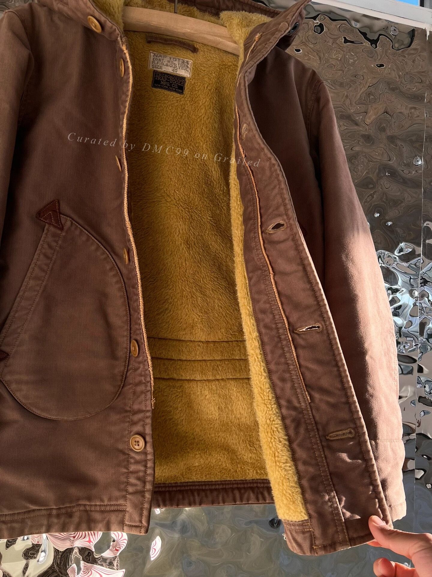 COLIMBO COLIMBO Alpaca Wool Coat Freewheelers RRL Size US XXS / EU 40 - 5 Thumbnail