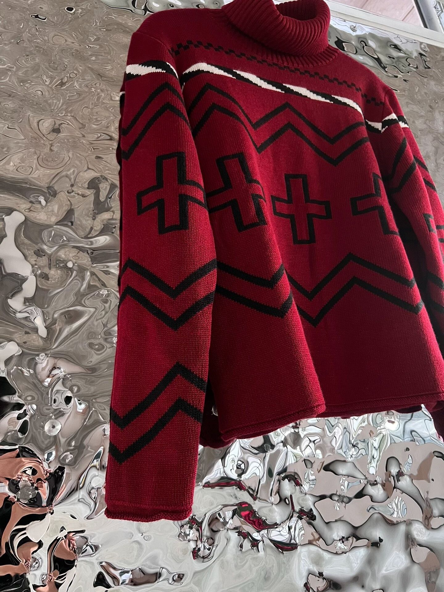 RRL Ralph Lauren Ralph Lauren 2023 Native Totem Turtleneck Size US S / EU 44-46 / 1 - 4 Thumbnail