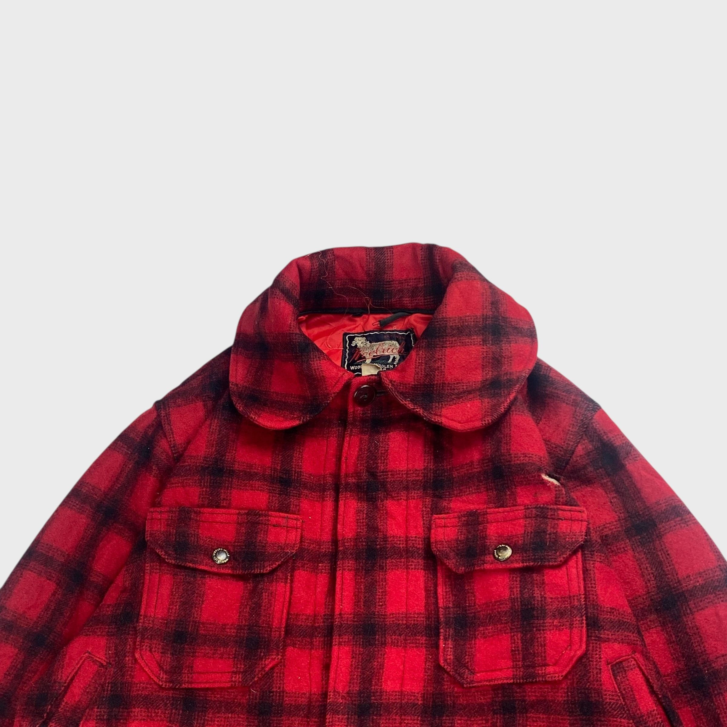 Vintage Woolrich 50s Jacket Black Size L Size US L / EU 52-54 / 3 - 5 Thumbnail