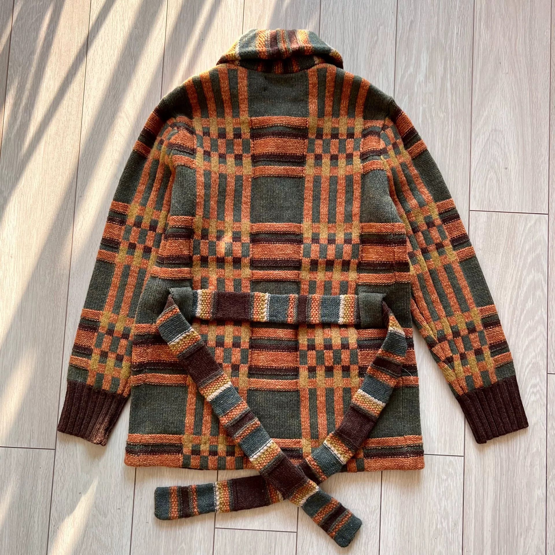 RRL Ralph Lauren RRL Shawl Collar Navajo Wool Cardigan Size US S / EU 44-46 / 1 - 8 Thumbnail