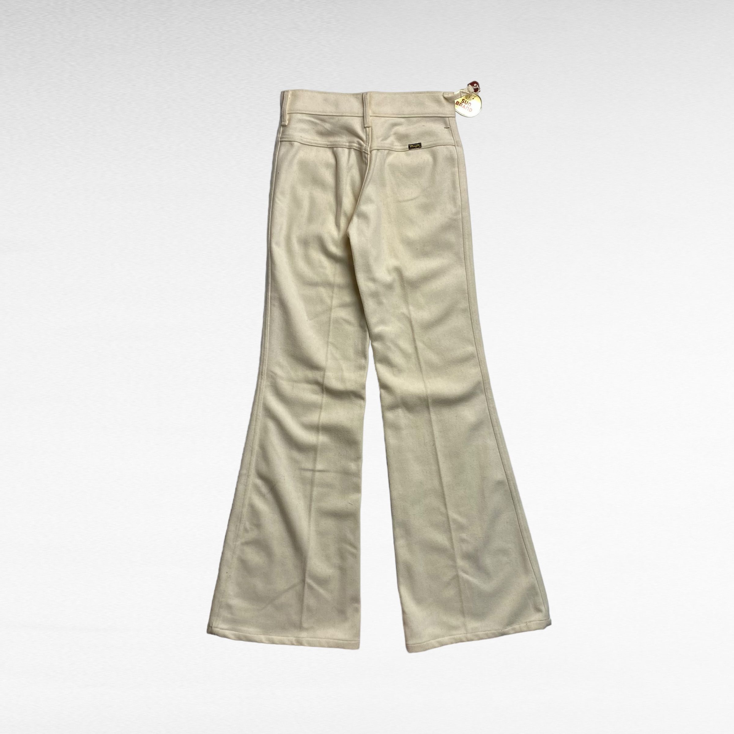 Wrangler Wrangler 60s Deadstock Wool Flannel Flare Pants Size W28×L34 Size US 28 / EU 44 - 2 Thumbnail