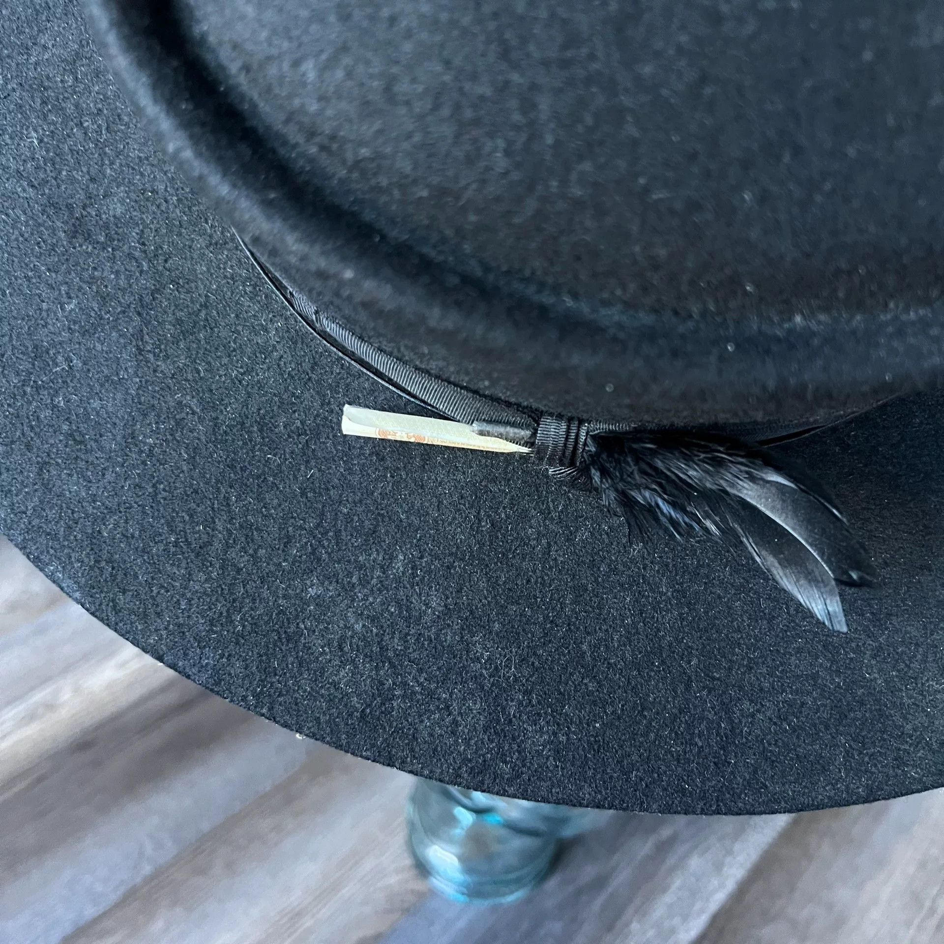 THE H.W.DOG&CO. H.W.DOG Rabbit Fur Flat Top Hat Size ONE SIZE - 9 Thumbnail