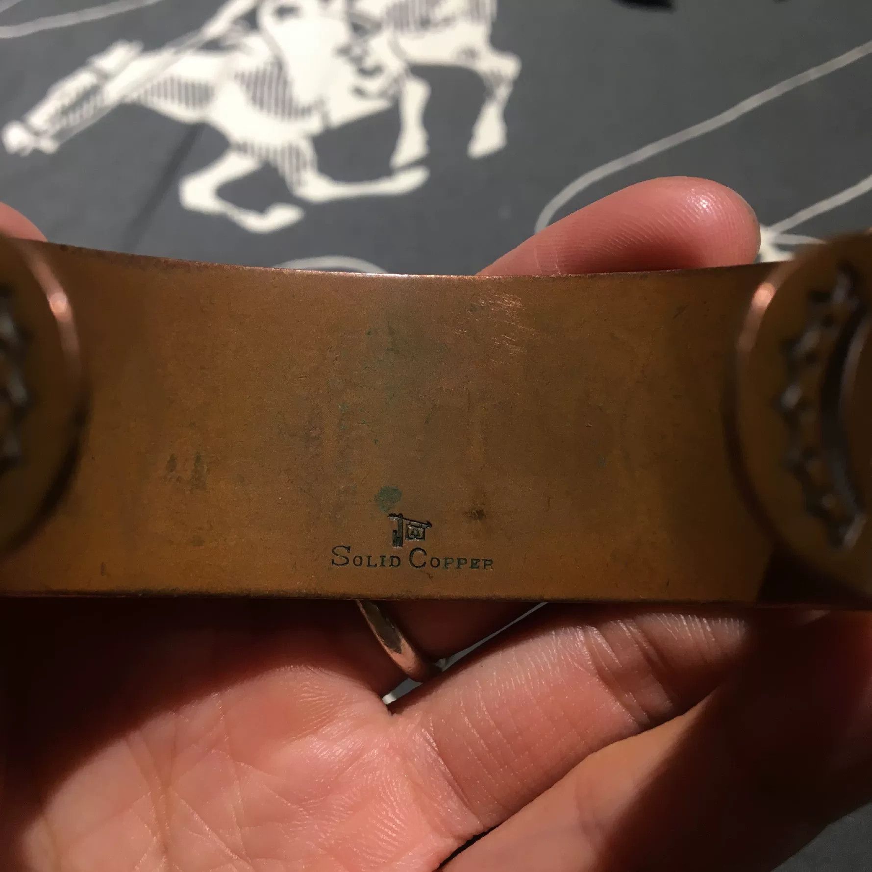 Other Navajo Copper Wide Bracelet Size ONE SIZE - 6 Thumbnail