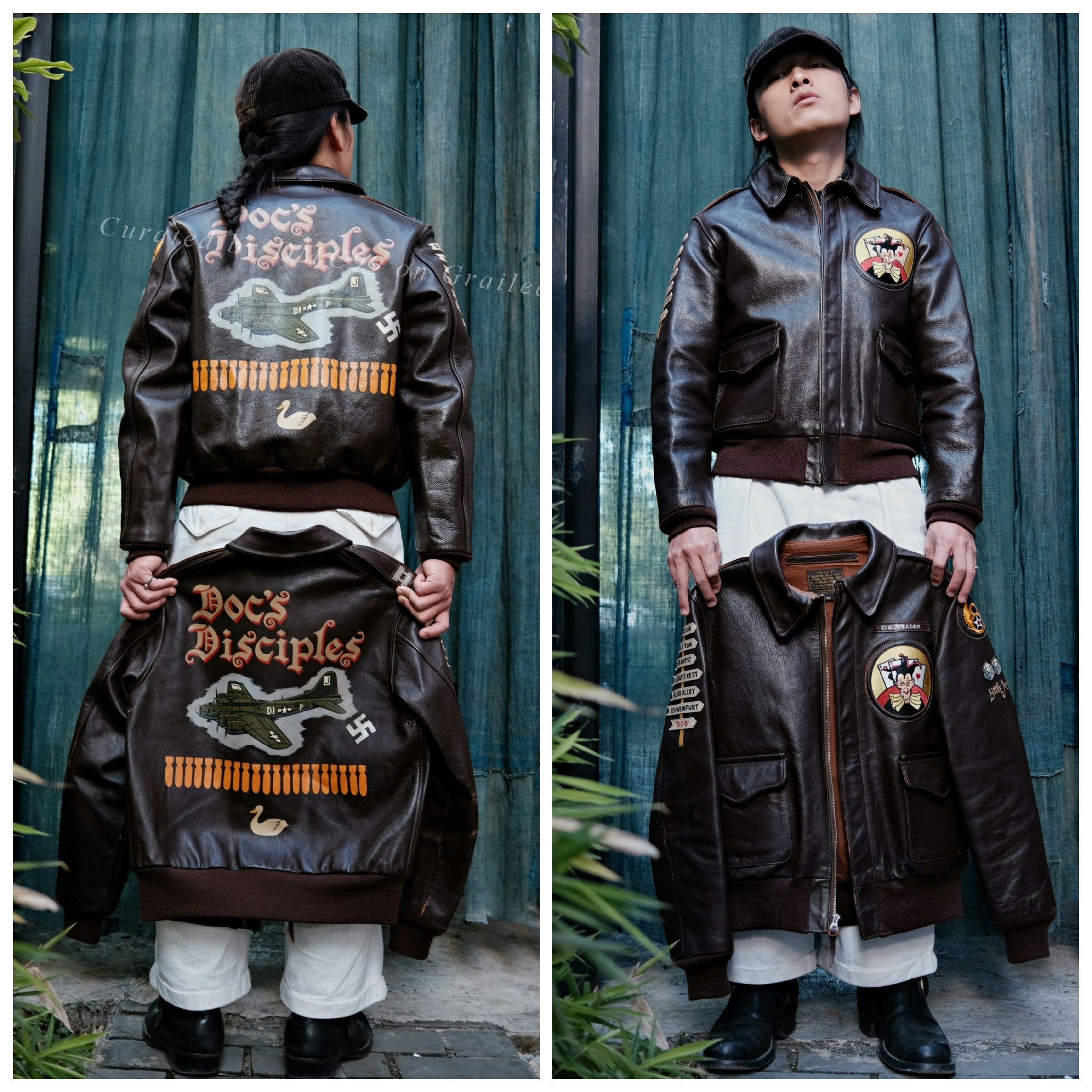 The Real McCoy's Real McCoy Horsehide A2 Flight Jacket Size US M / EU 48-50 / 2 - 2 Thumbnail