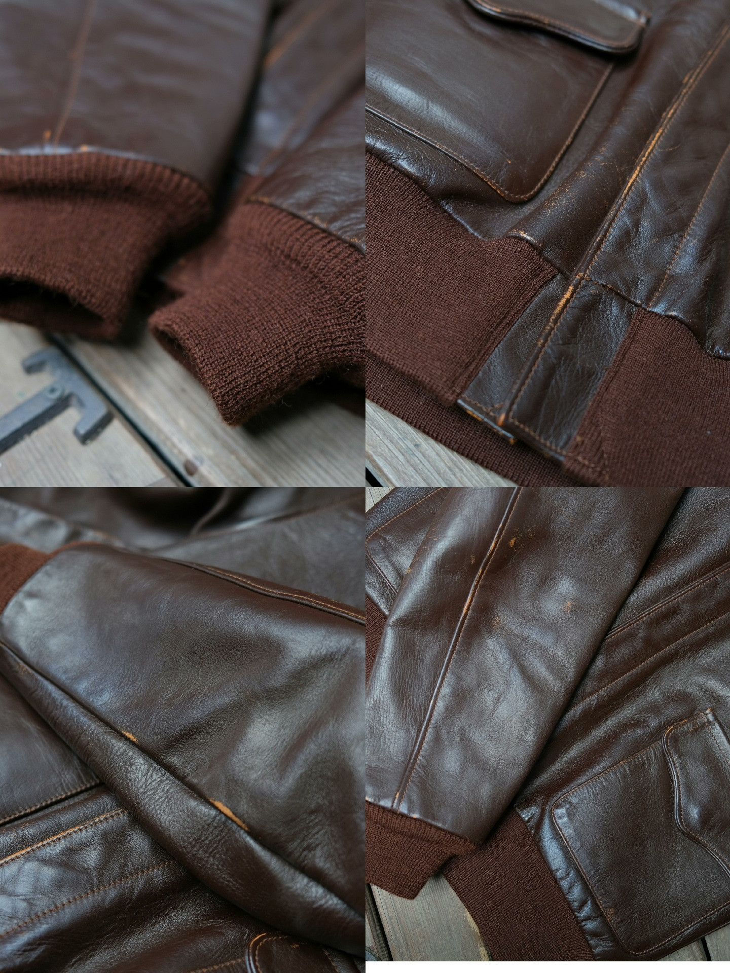 The Real McCoy's Real McCoy Horsehide A2 Flight Jacket Size US M / EU 48-50 / 2 - 9 Thumbnail