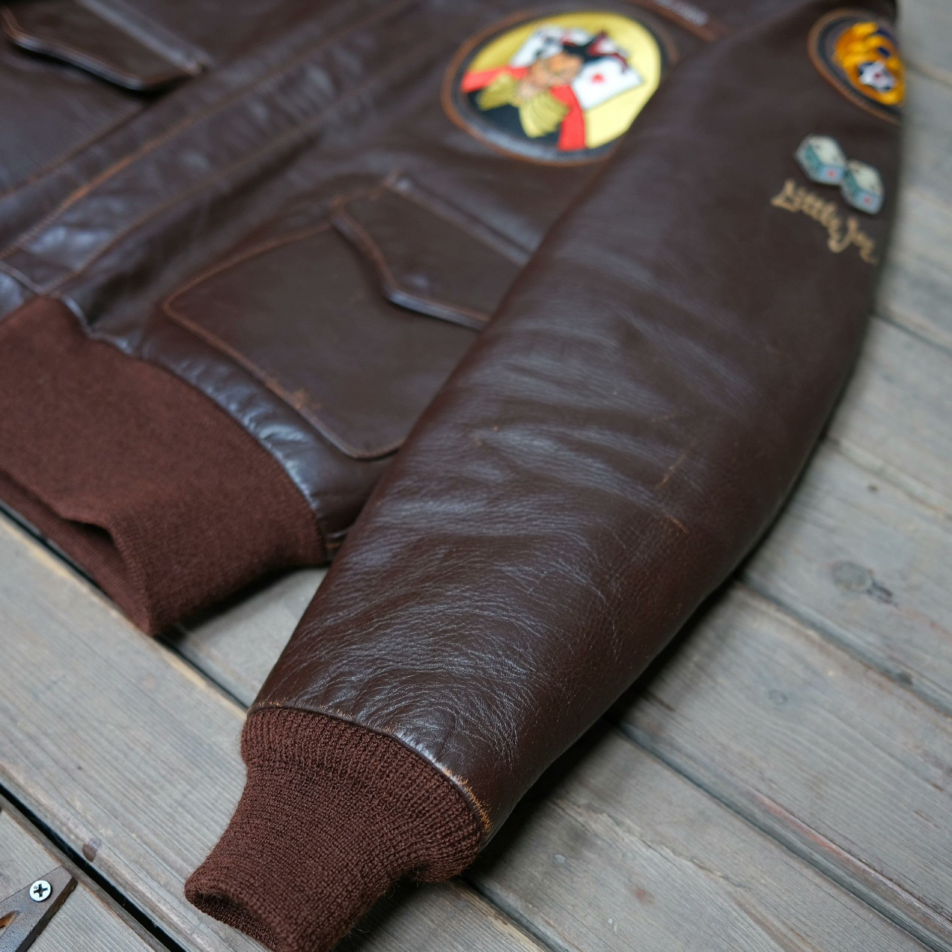 The Real McCoy's Real McCoy Horsehide A2 Flight Jacket Size US M / EU 48-50 / 2 - 5 Thumbnail