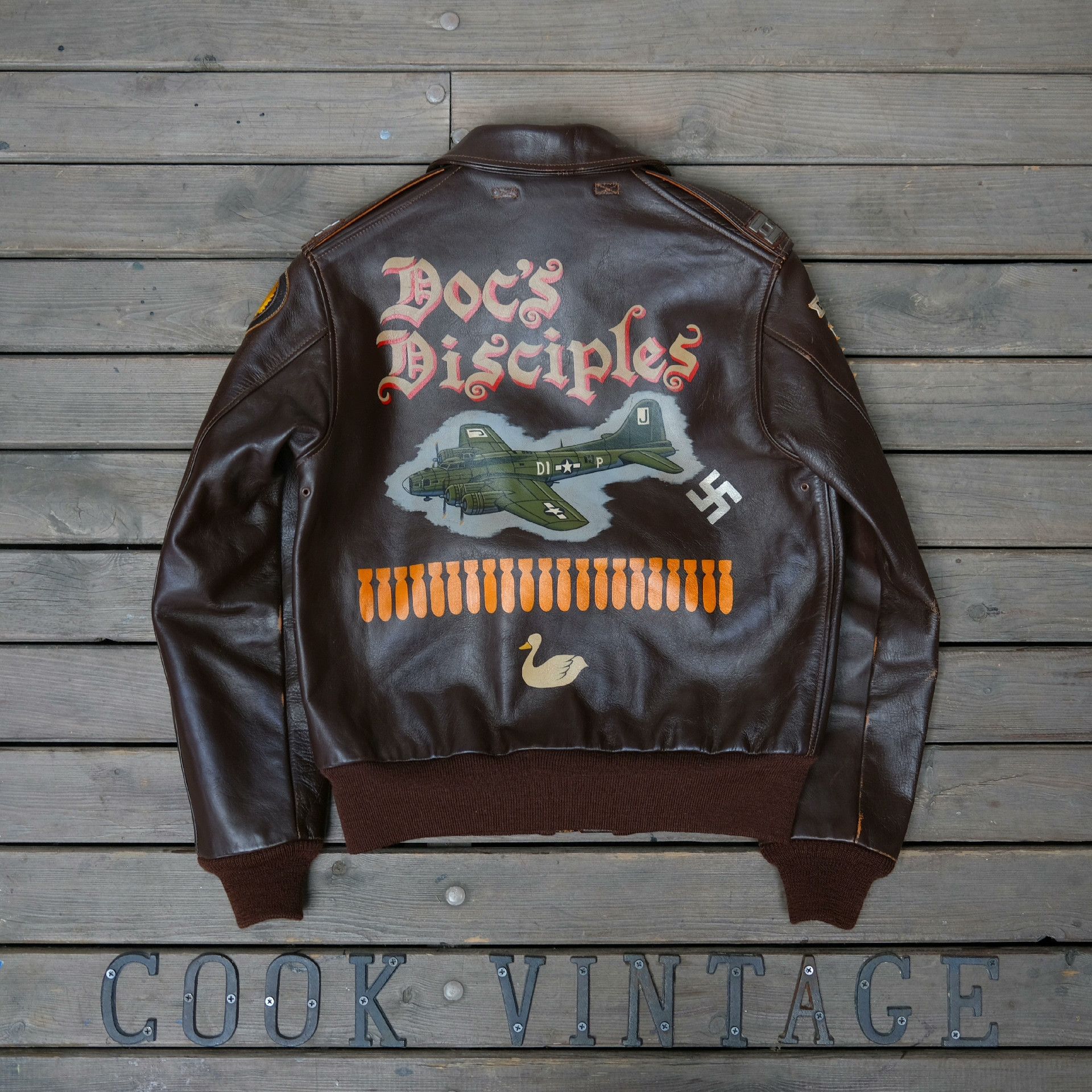 The Real McCoy's Real McCoy Horsehide A2 Flight Jacket Size US M / EU 48-50 / 2 - 6 Thumbnail