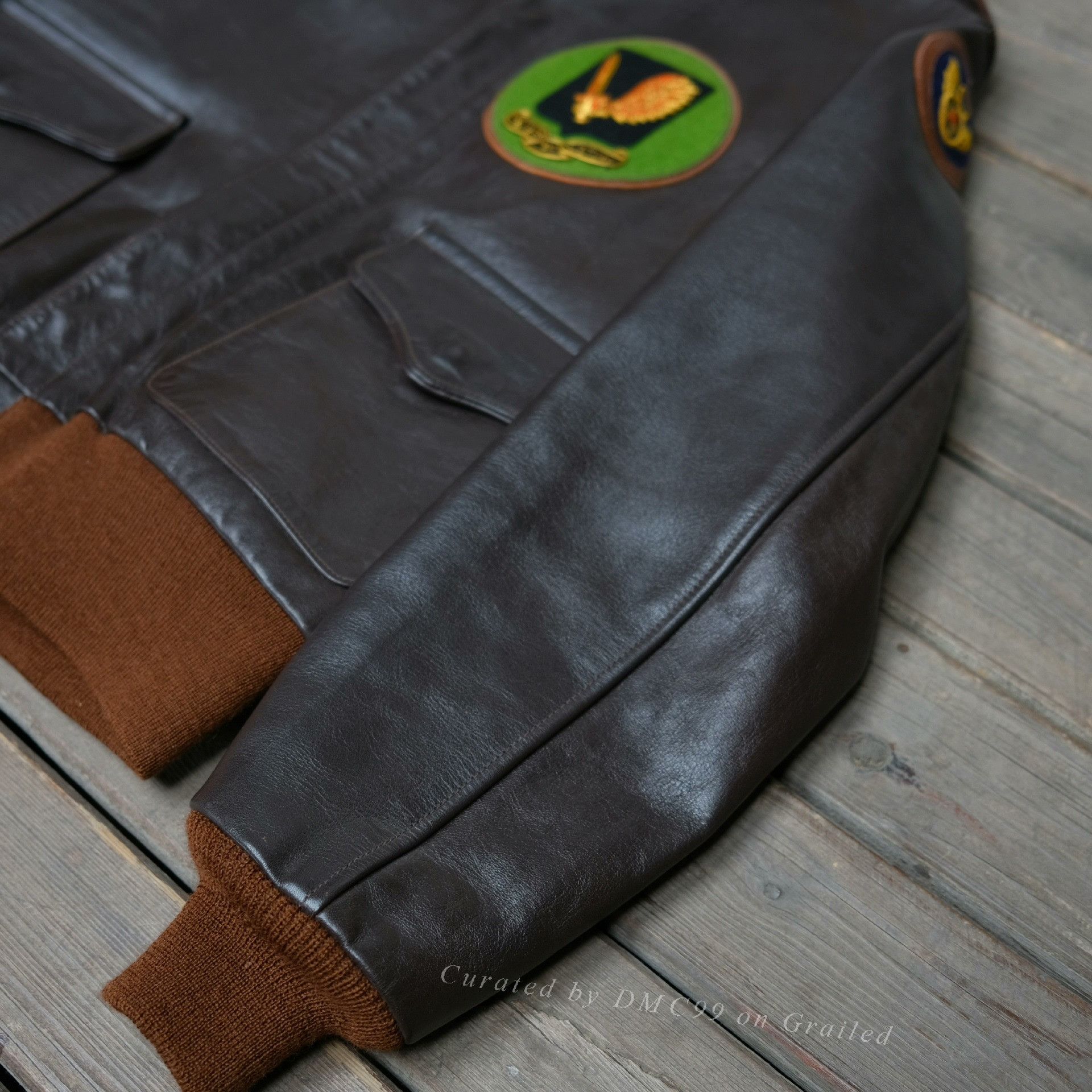 The Real McCoy's Real McCoy Vintage Painted A2 Flight Jacket Size US M / EU 48-50 / 2 - 6 Thumbnail