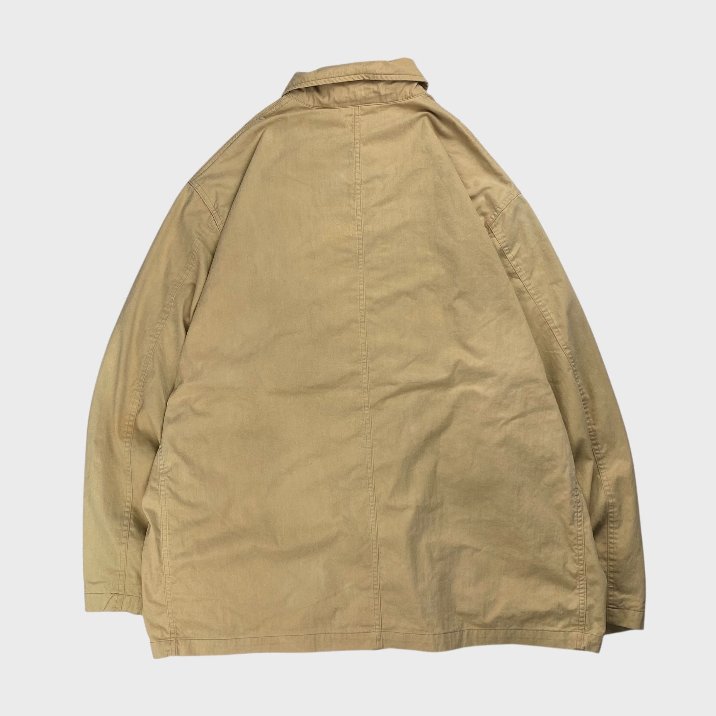 Ralph Lauren POLO by Ralph Lauren Beige Mid-Length Hunting Jacket Size XL Size US XL / EU 56 / 4 - 2 Thumbnail