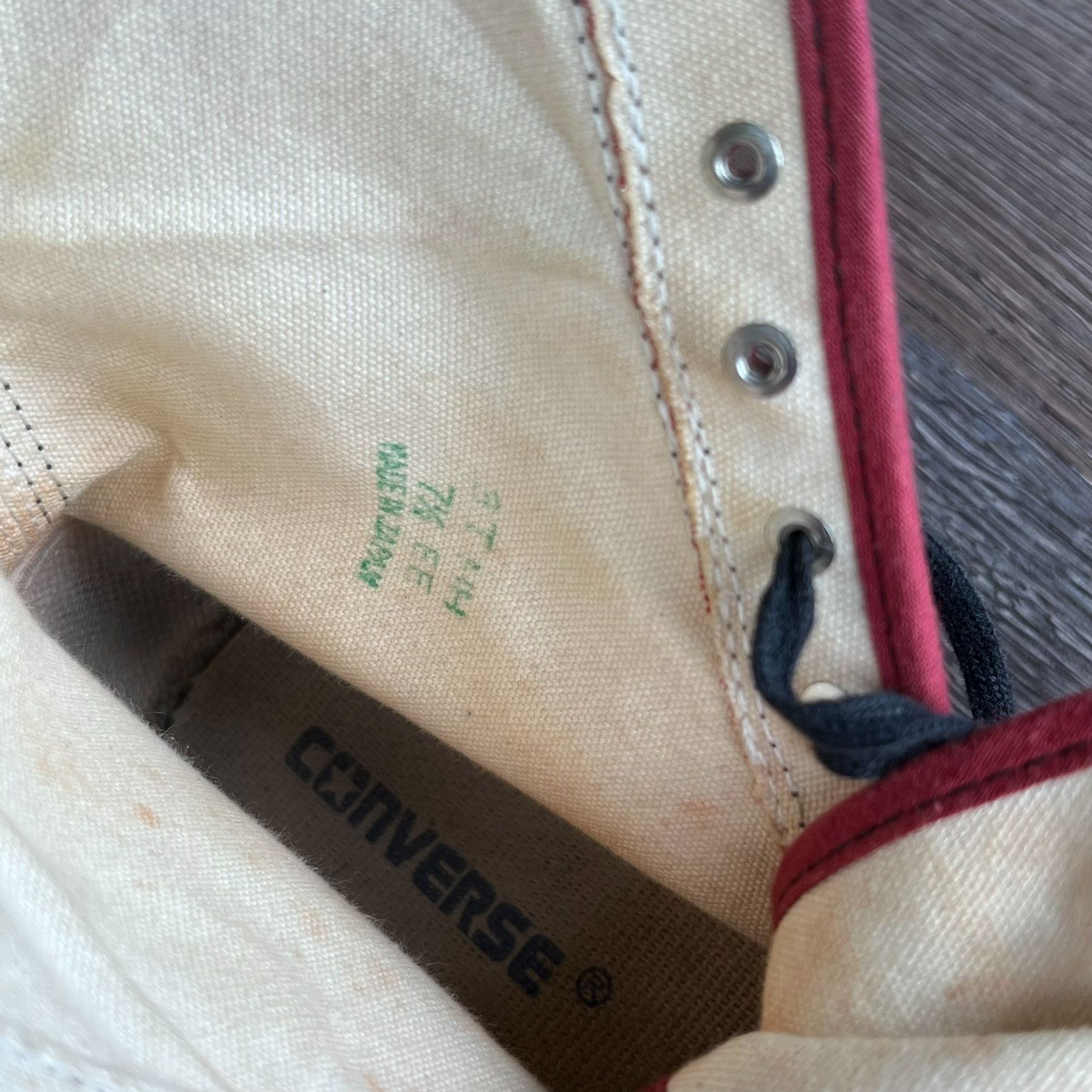 Converse Converse Vintage 90s Japanese-Made One Star Size US 7.5 / EU 40-41 - 8 Thumbnail