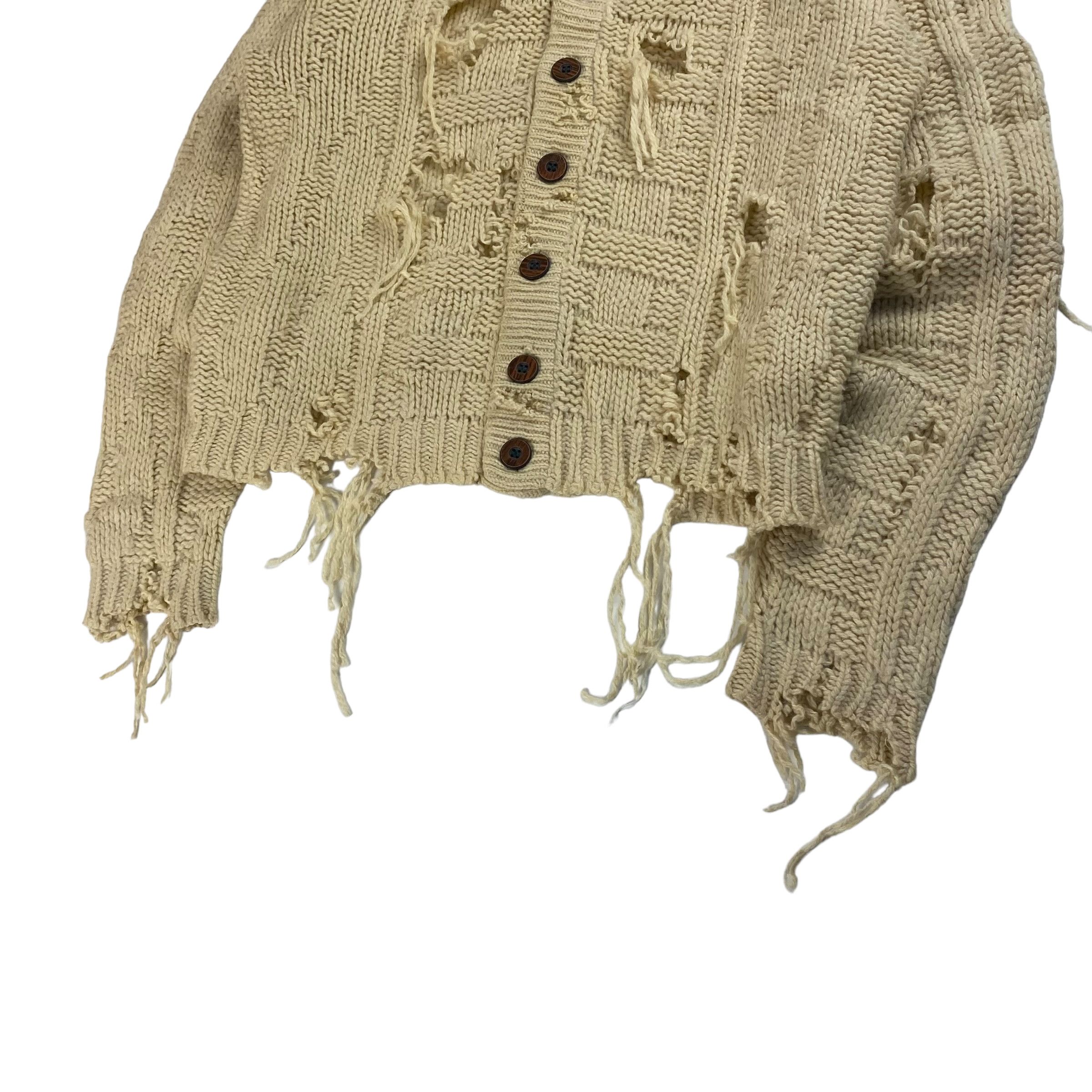 Vintage CAMPUS 60s Remake Boro Cable Cardigan Made in USA Size M Size US M / EU 48-50 / 2 - 4 Thumbnail