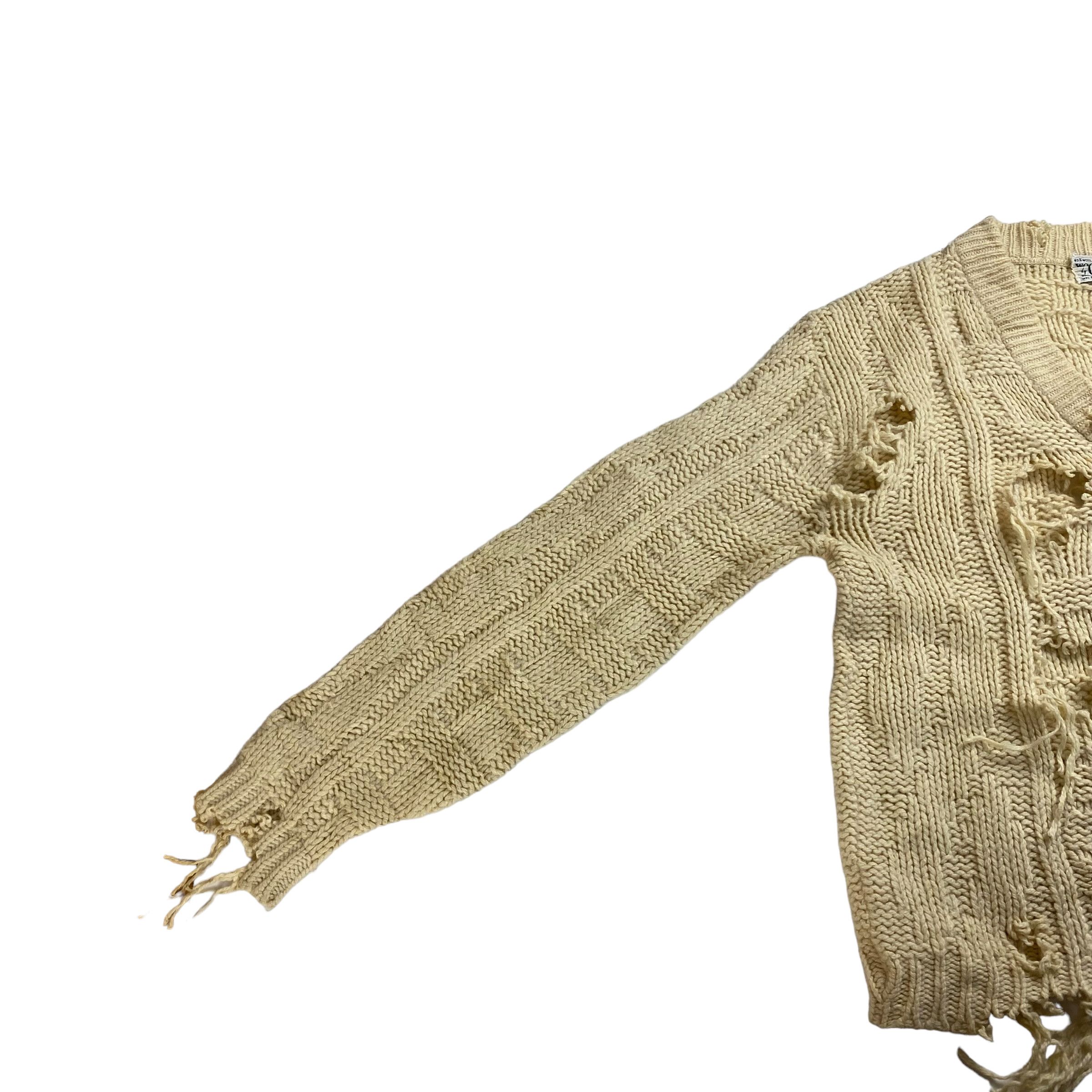 Vintage CAMPUS 60s Remake Boro Cable Cardigan Made in USA Size M Size US M / EU 48-50 / 2 - 3 Thumbnail