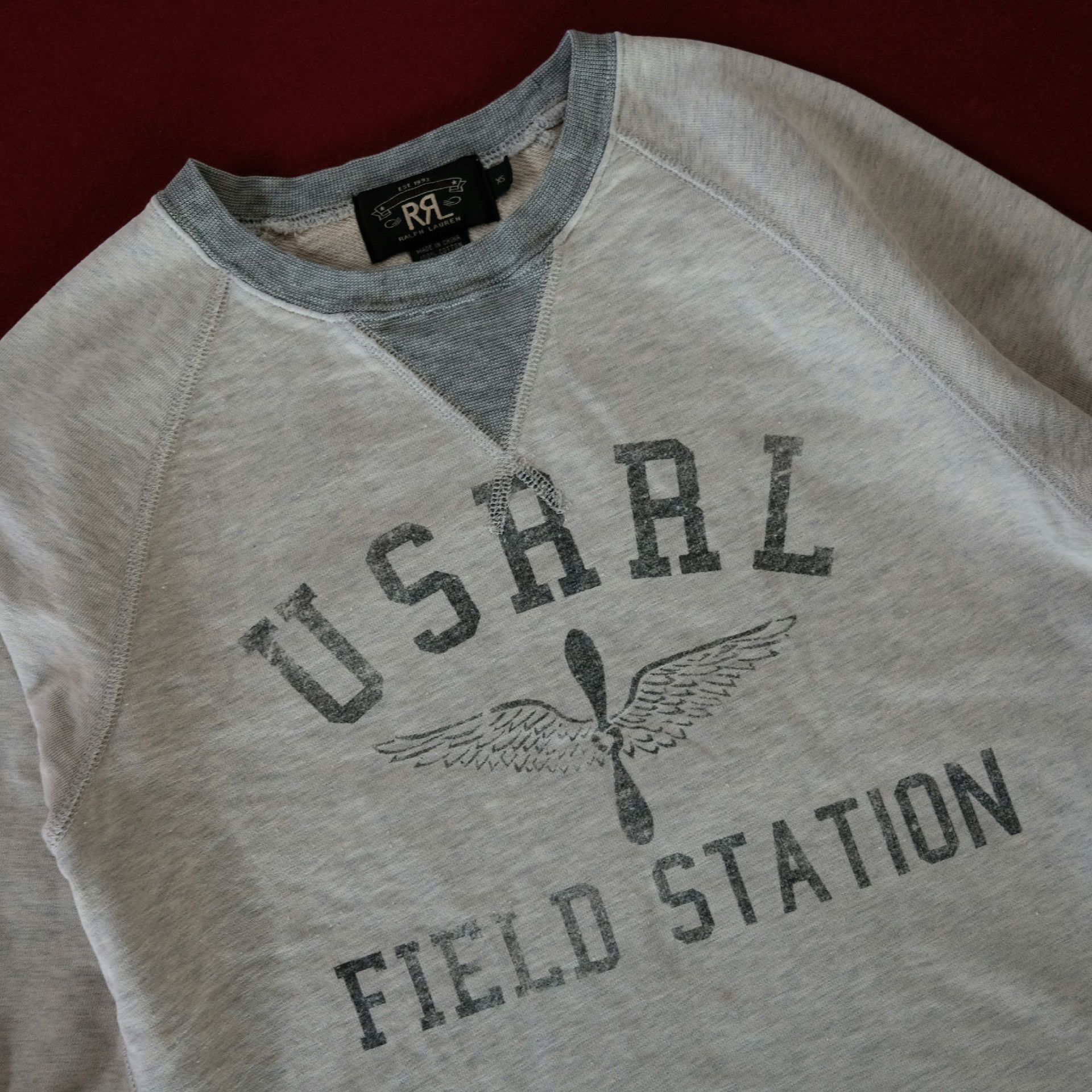 RRL Ralph Lauren RRL Early Field Station Vintage Sweatshirt Size US XS / EU 42 / 0 - 2 Thumbnail