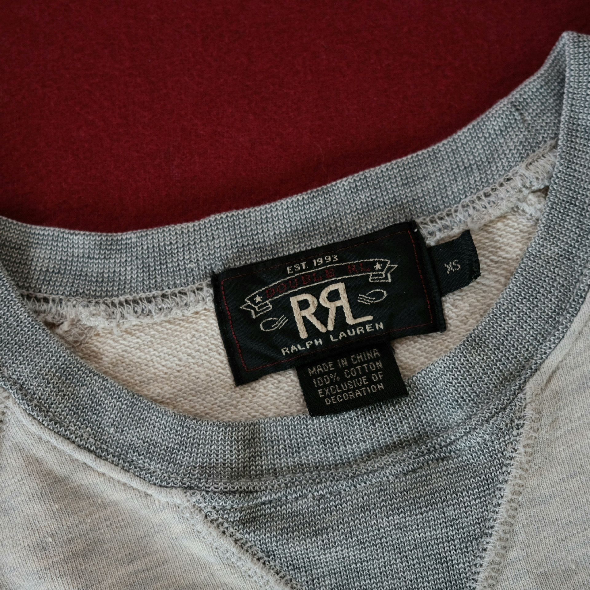 RRL Ralph Lauren RRL Early Field Station Vintage Sweatshirt Size US XS / EU 42 / 0 - 6 Thumbnail