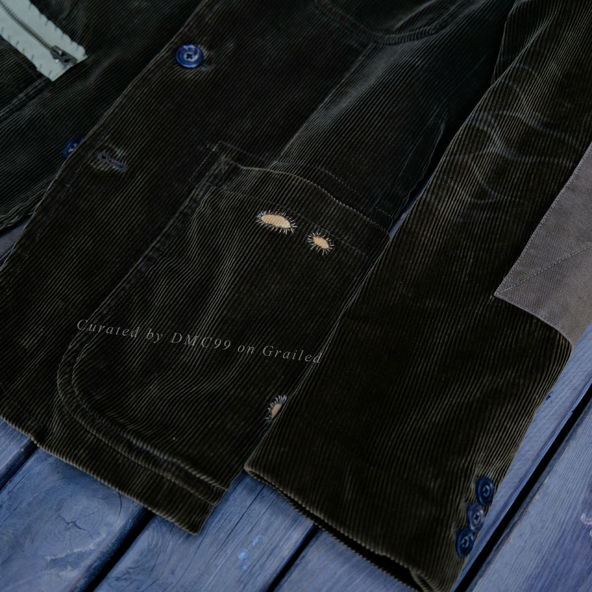 RRL Ralph Lauren RRL Remake Boro Corduroy Blazer Size US XS / EU 42 / 0 - 6 Thumbnail