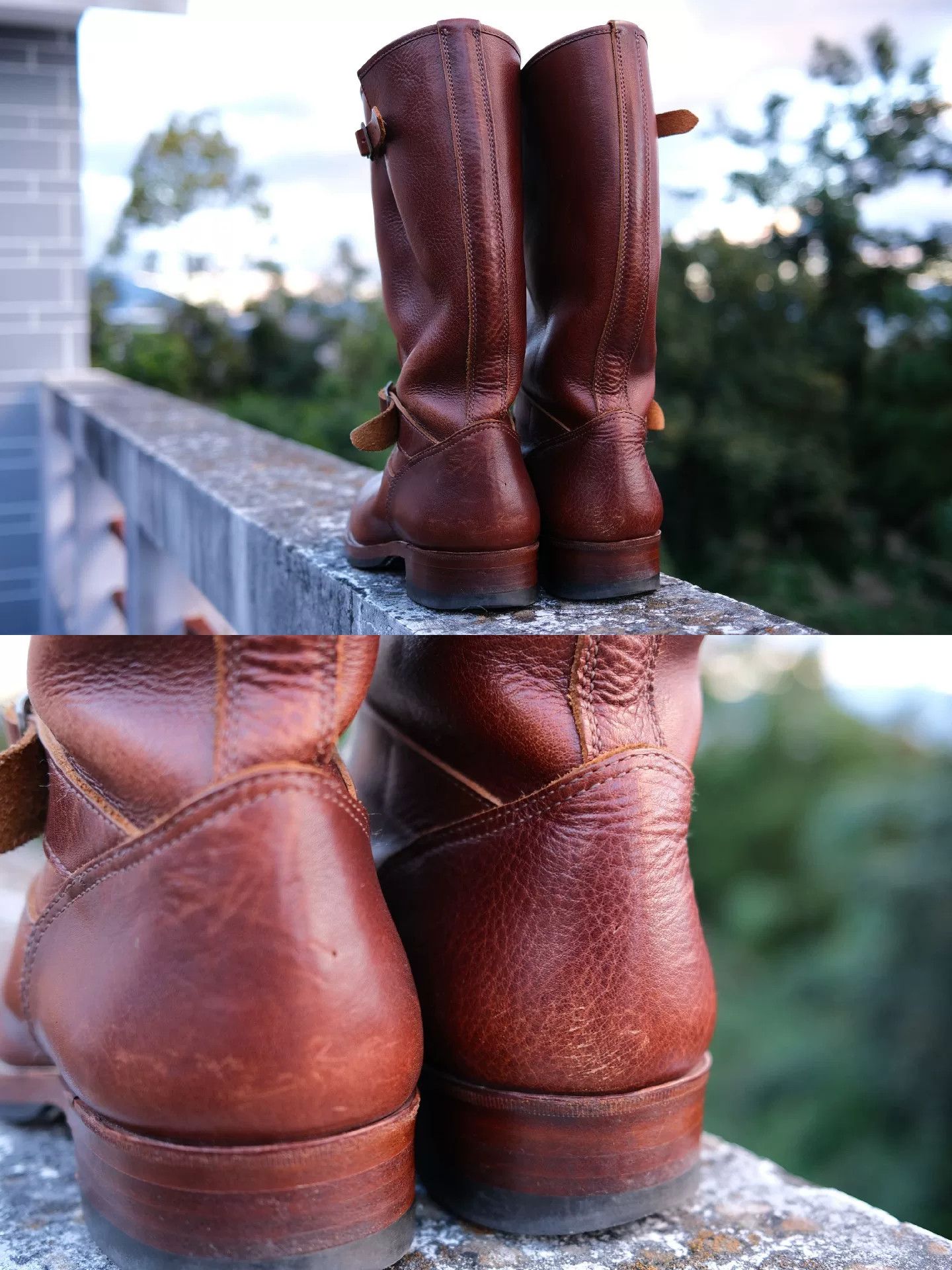 At Last & Co AT LAST&co Timeworn Engineer Boots Size US 9.5 / EU 42-43 - 7 Thumbnail