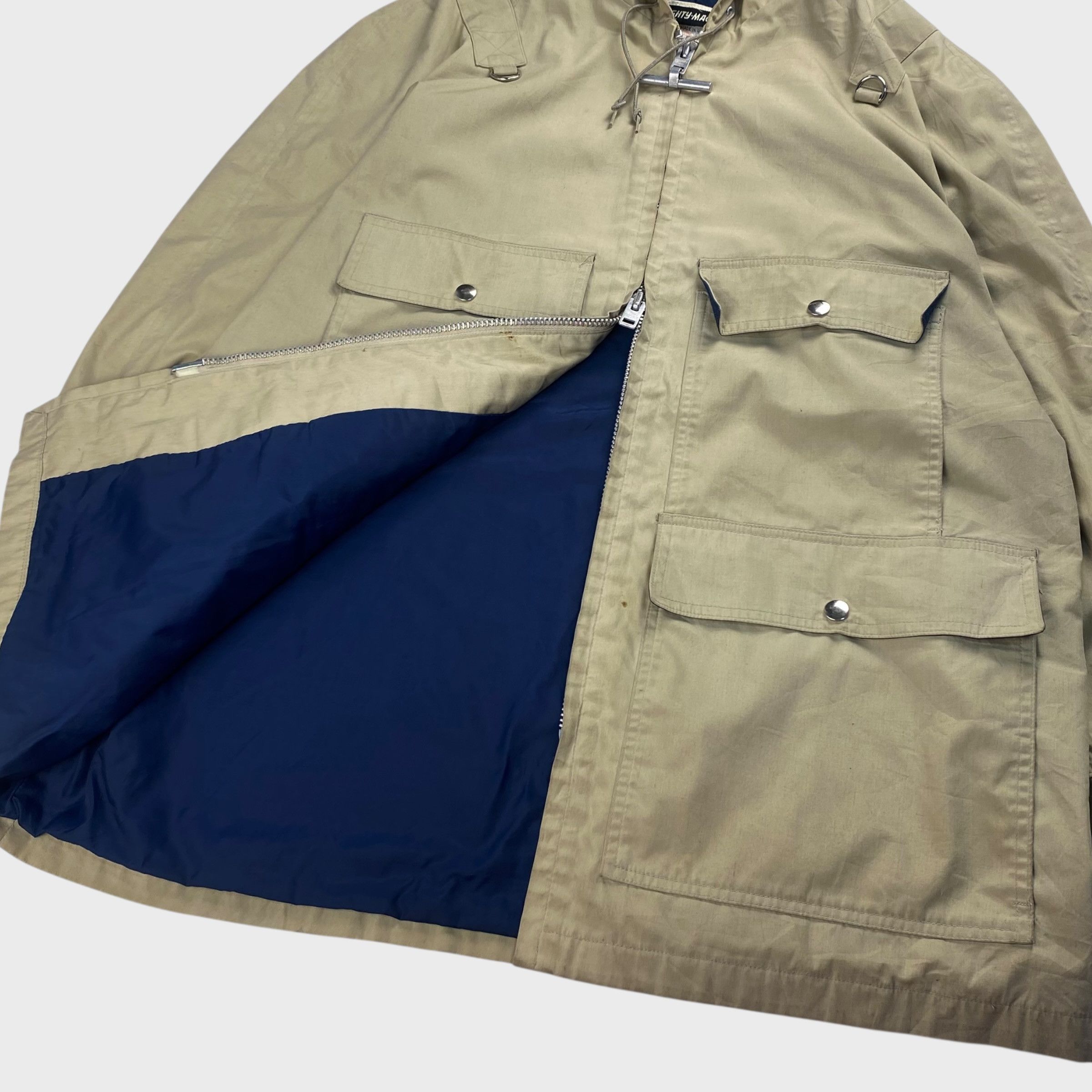 Vintage MIGHTY-MAC 70s USA Made 4-Pocket Double Zipper Size XL Size US XL / EU 56 / 4 - 5 Thumbnail
