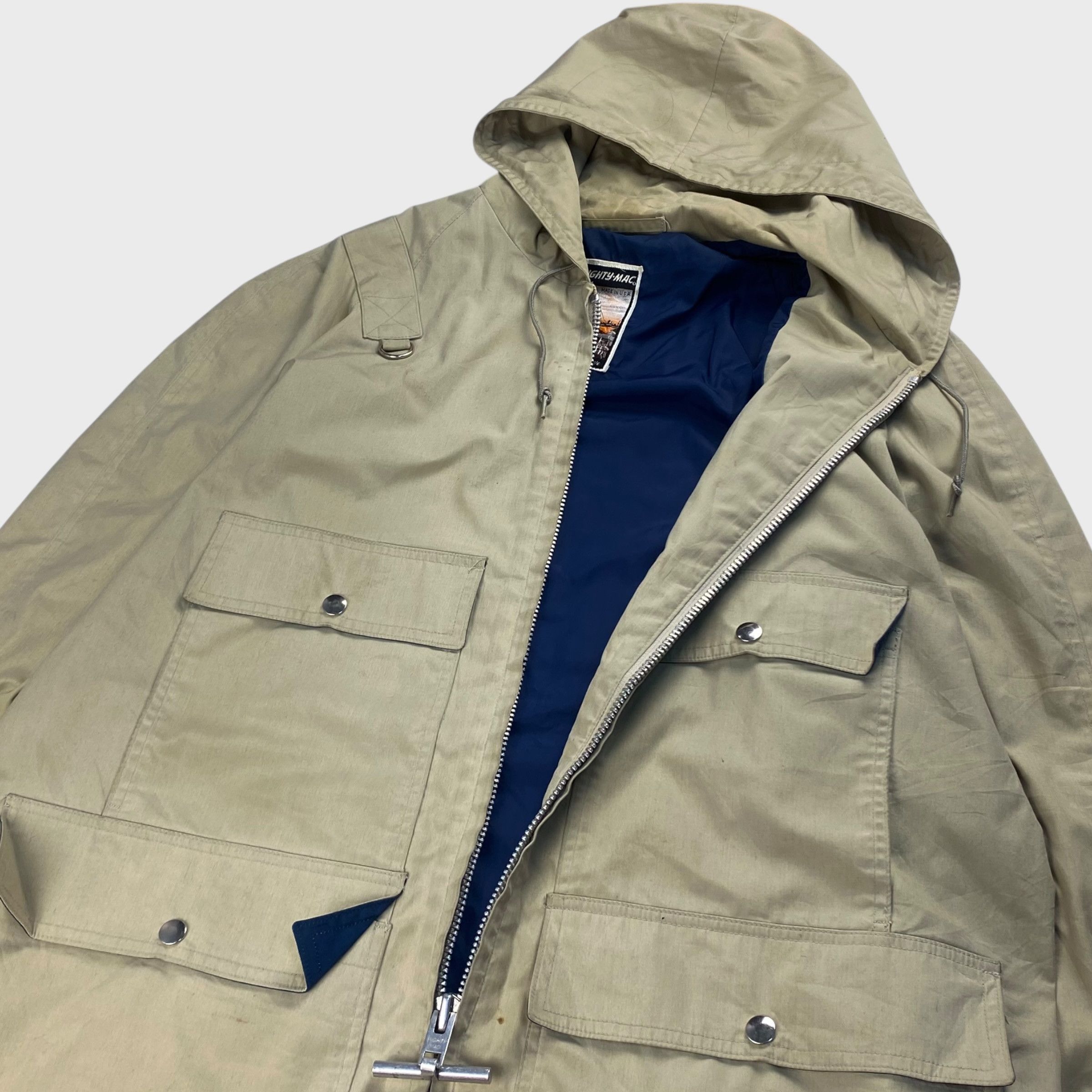 Vintage MIGHTY-MAC 70s USA Made 4-Pocket Double Zipper Size XL Size US XL / EU 56 / 4 - 4 Thumbnail