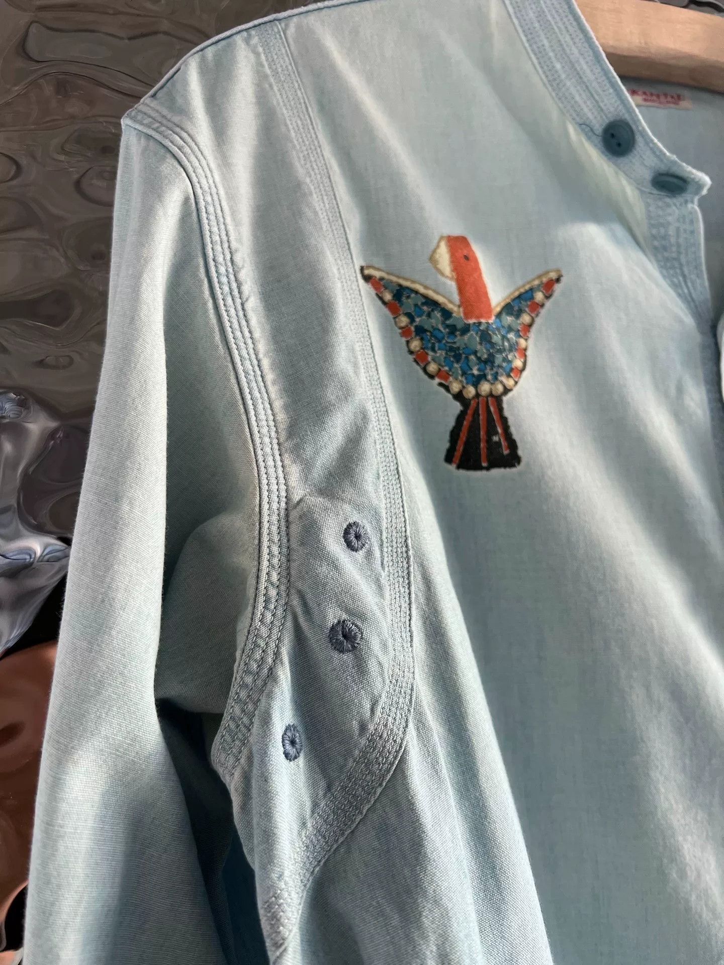 Kapital Kapital Early Rare Thunderbird Shirt Size US L / EU 52-54 / 3 - 8 Thumbnail