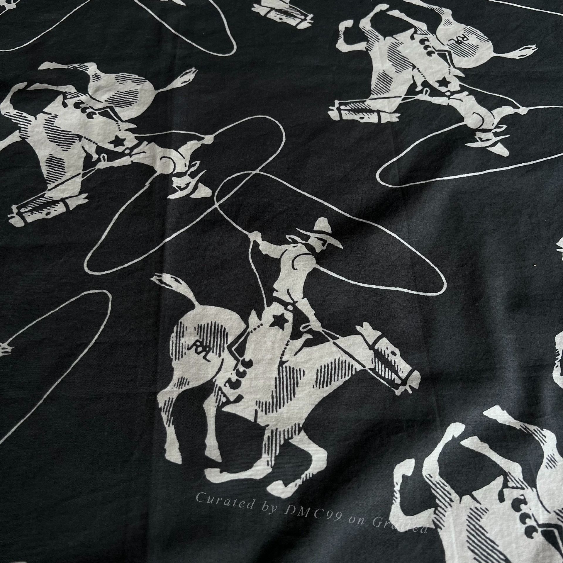 RRL Ralph Lauren RRL Vintage Western Cowboy Bandana Size ONE SIZE - 4 Thumbnail