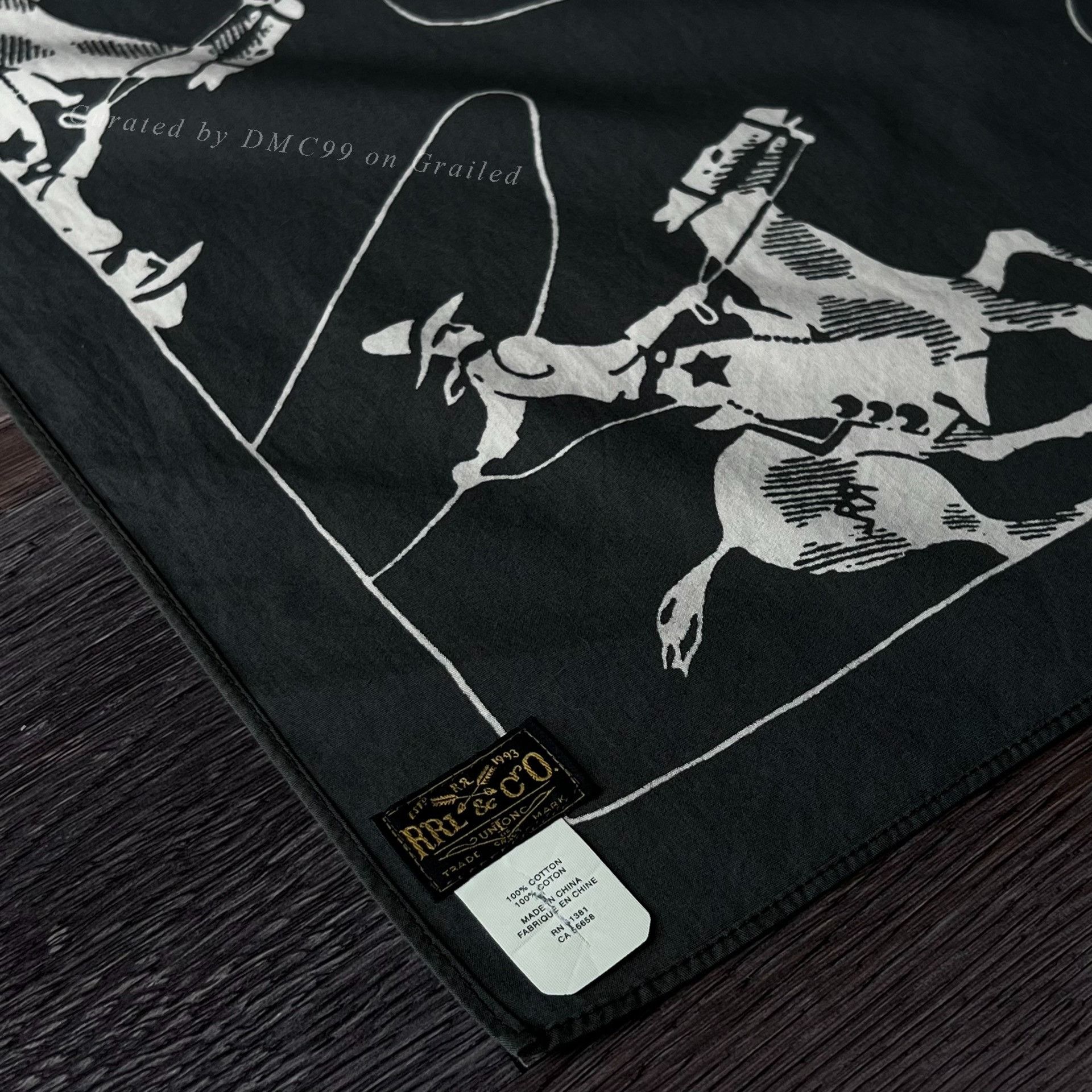 RRL Ralph Lauren RRL Vintage Western Cowboy Bandana Size ONE SIZE - 3 Thumbnail