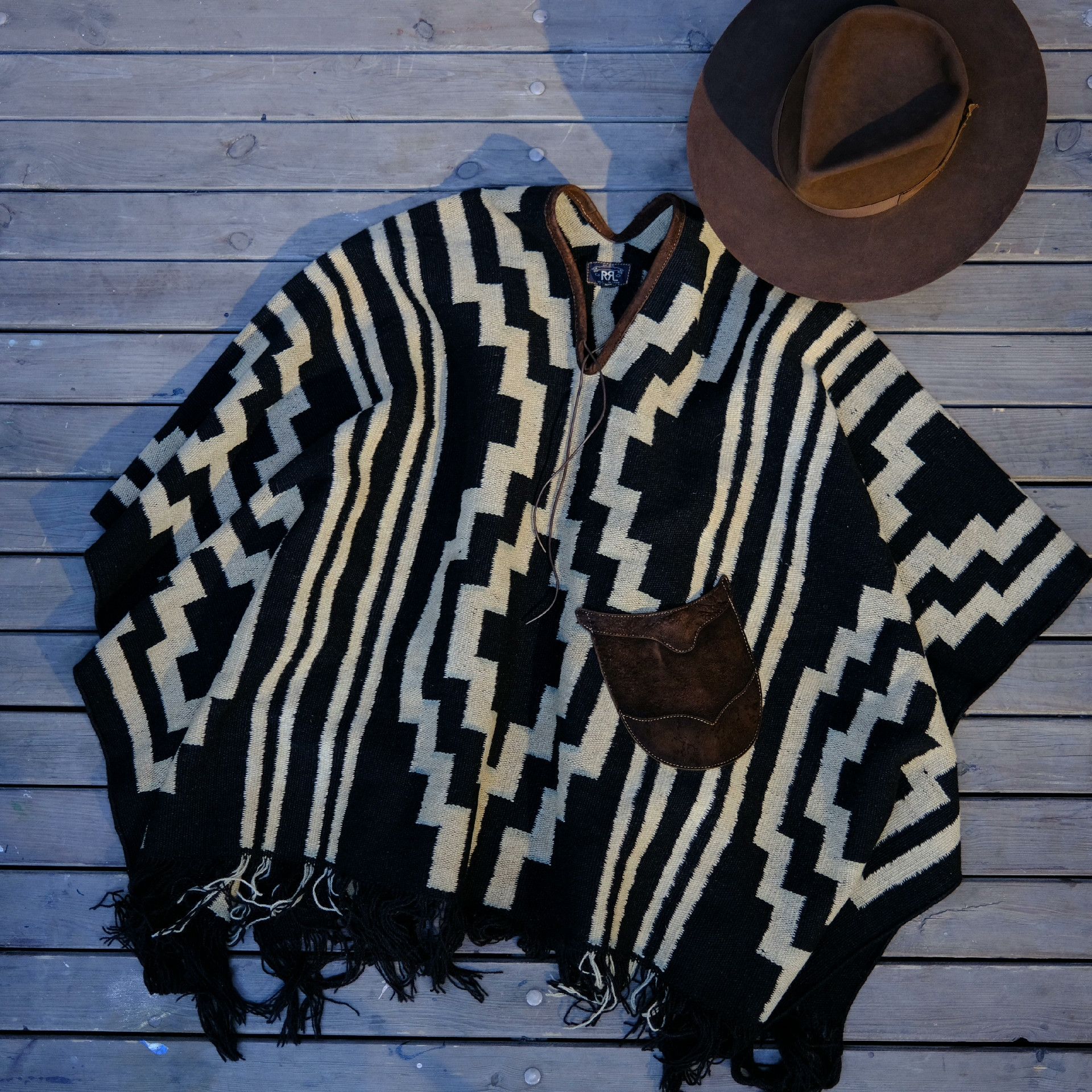 RRL Ralph Lauren RRL 2015 Limited Navajo Poncho Size US M / EU 48-50 / 2 - 7 Thumbnail