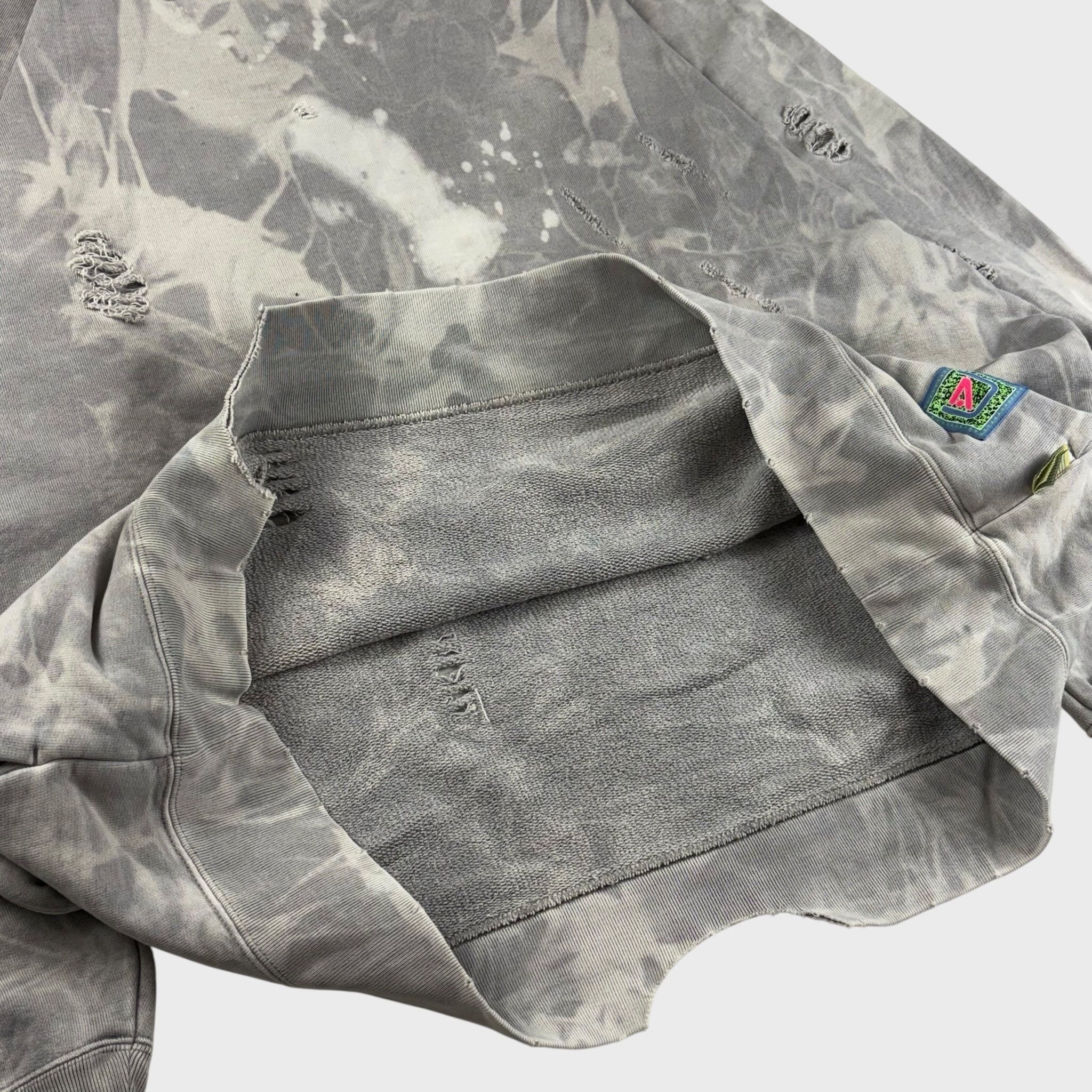 Vintage SSZ 23SS Boro Bleach Remake Sweatshirt Size XXL Size US XXL / EU 58 / 5 - 5 Thumbnail