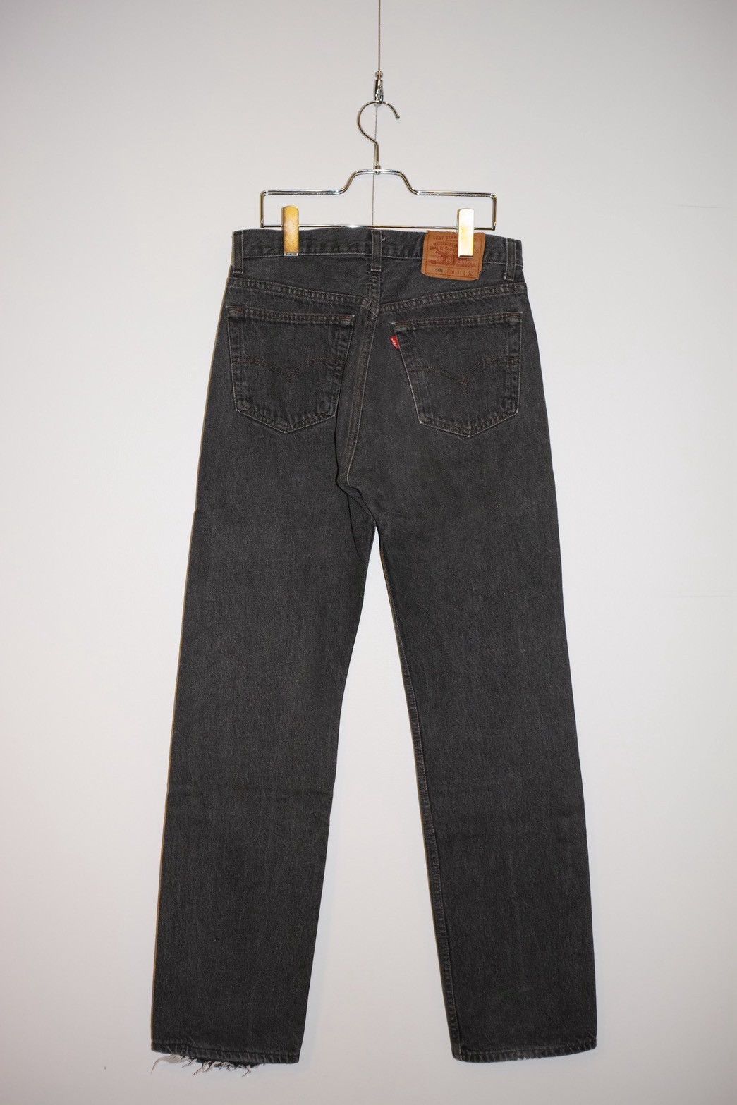 Levi's Levi's 90s 501 BLACK Pre-Dyed Made in USA Jeans Size 31 Size US 31 - 2 Thumbnail
