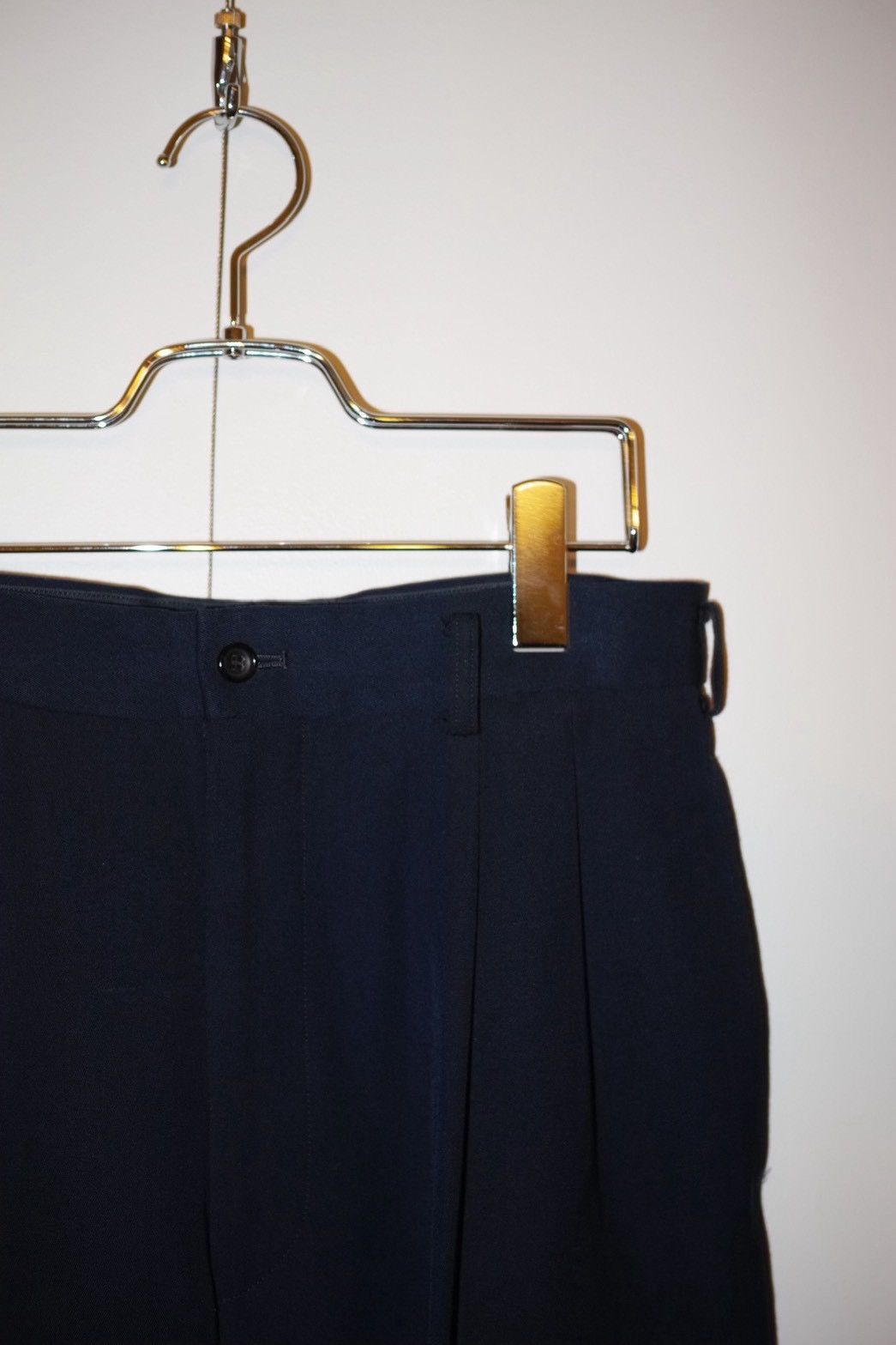 Comme des Garcons Comme des Garcons HOMME 95AW Poly-Rayon 2-Tuck Size 7 Size US 29 - 3 Thumbnail