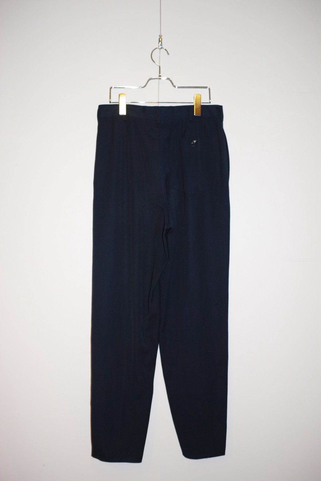 Comme des Garcons Comme des Garcons HOMME 95AW Poly-Rayon 2-Tuck Size 7 Size US 29 - 2 Thumbnail