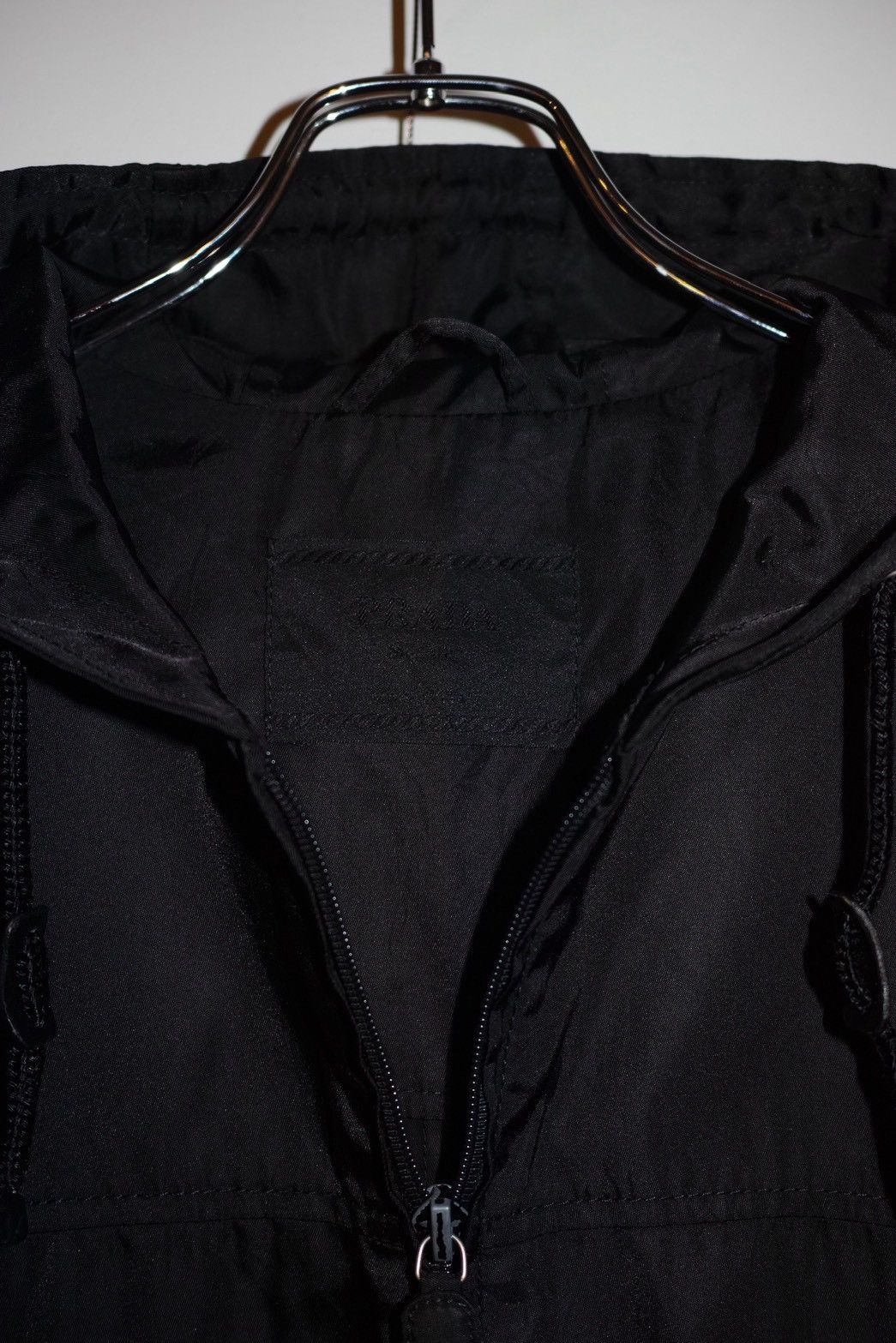 Prada Vintage 90s PRADA Uomo HOODED NYLON HALF COAT Size S Size US S / EU 44-46 / 1 - 5 Thumbnail